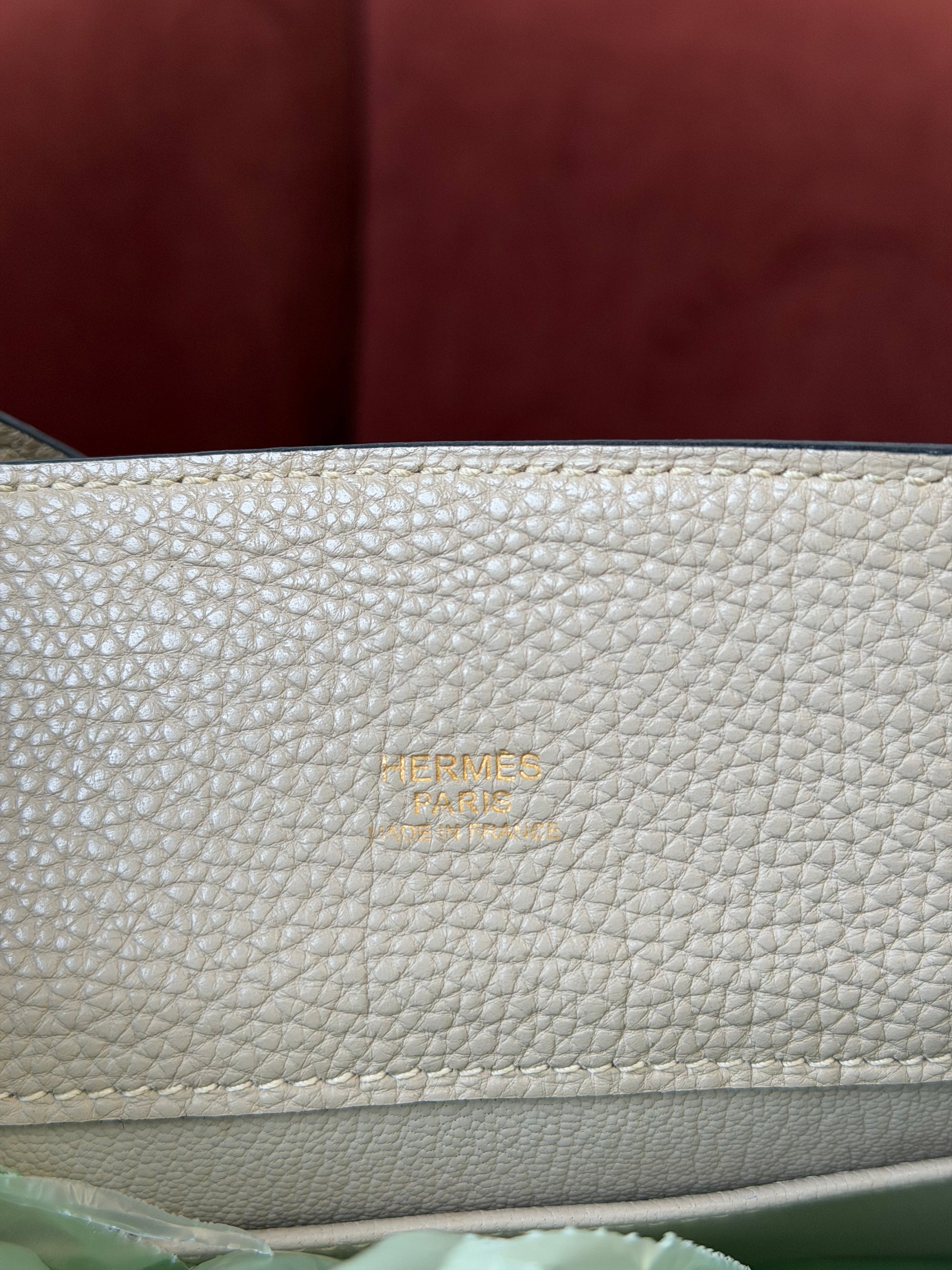 Hermès So Kelly 26 In Gris Tourterelle Togo (2008)