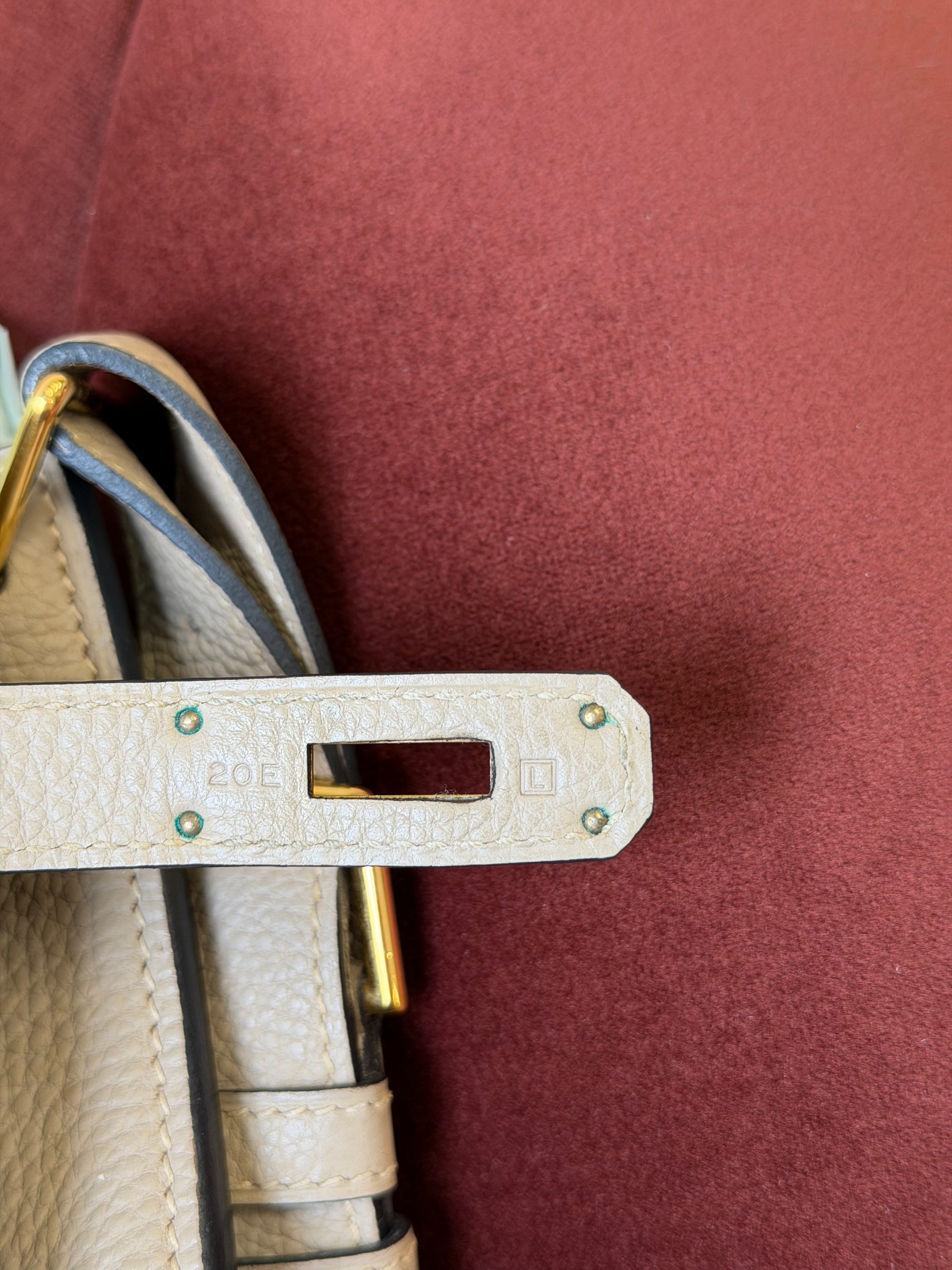 Hermès So Kelly 26 In Gris Tourterelle Togo (2008)