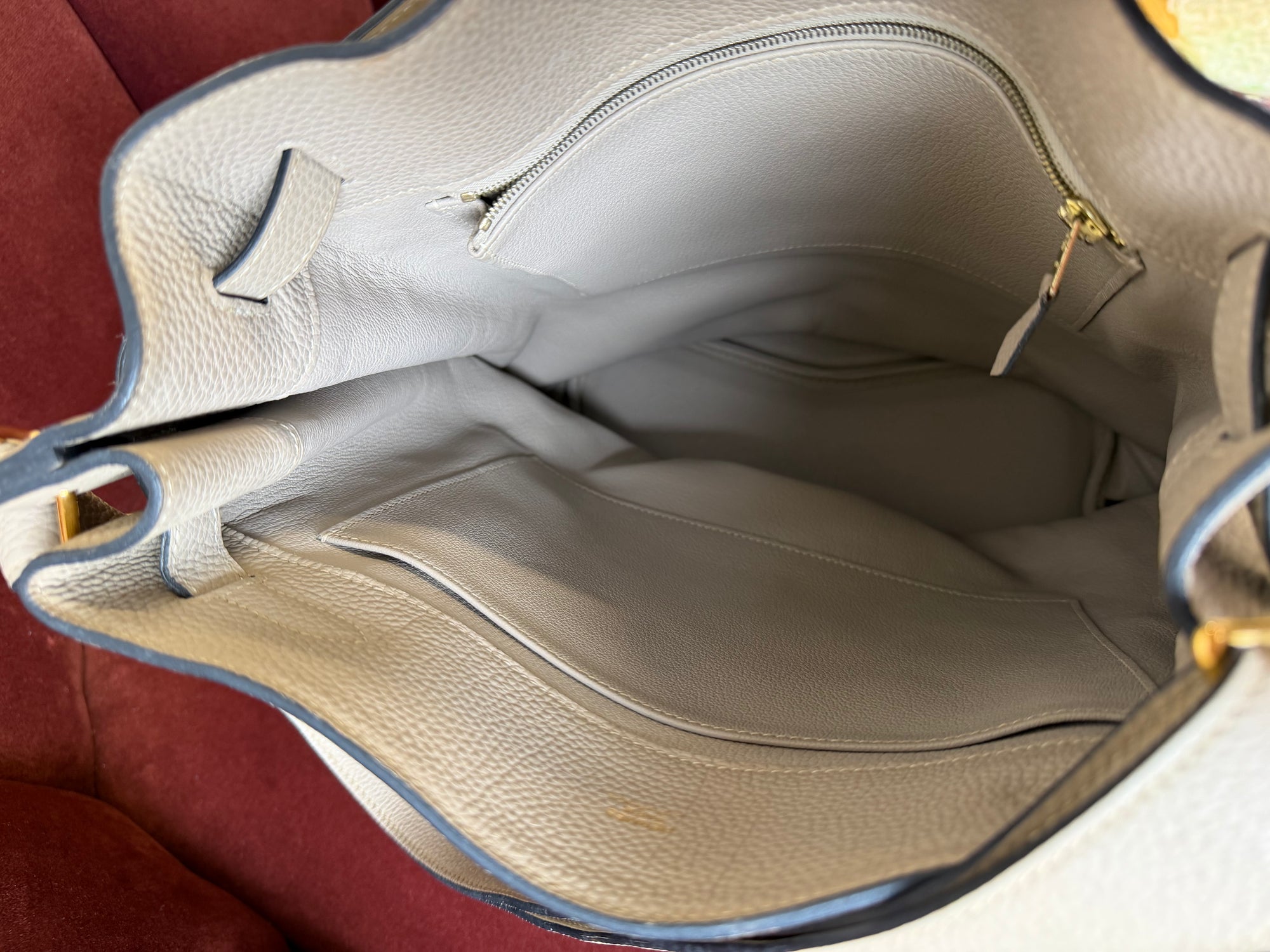 Hermès So Kelly 26 In Gris Tourterelle Togo (2008)