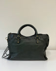 Balenciaga Medium Forest Green City Bag