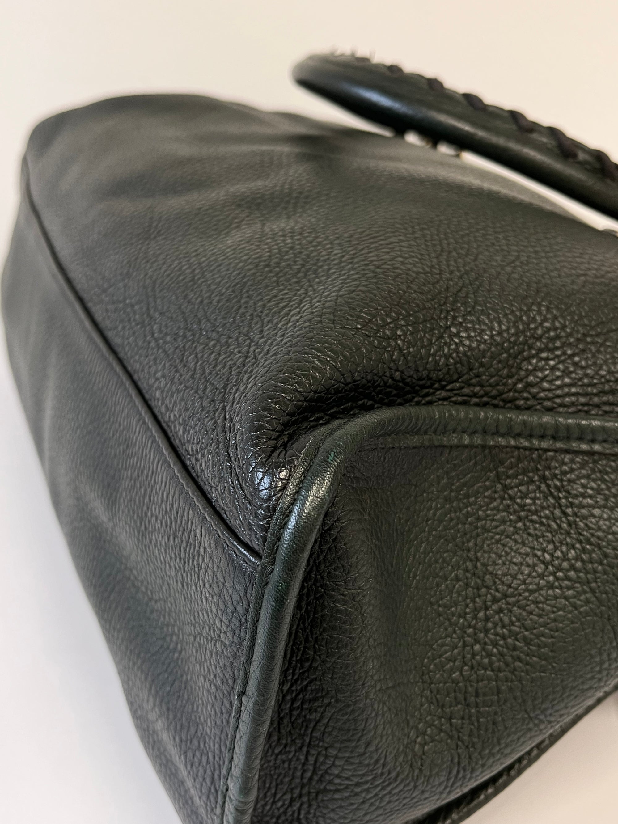 Balenciaga Medium Forest Green City Bag