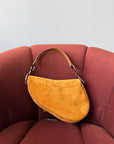 Dior by Galliano Limited Edition Embellished Suede Saddle Bag (2009)
