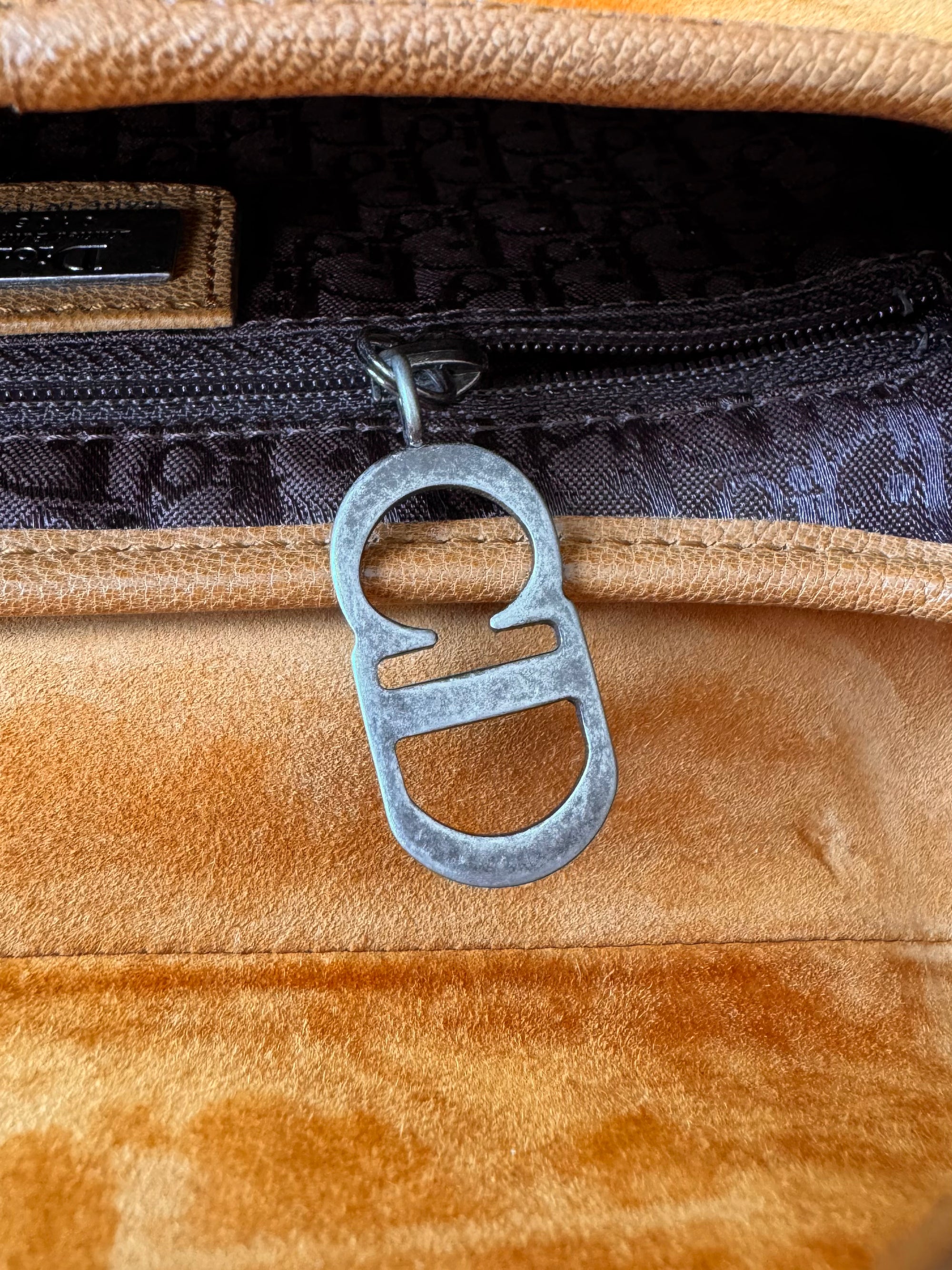 Dior by Galliano Limited Edition Embellished Suede Saddle Bag (2009)
