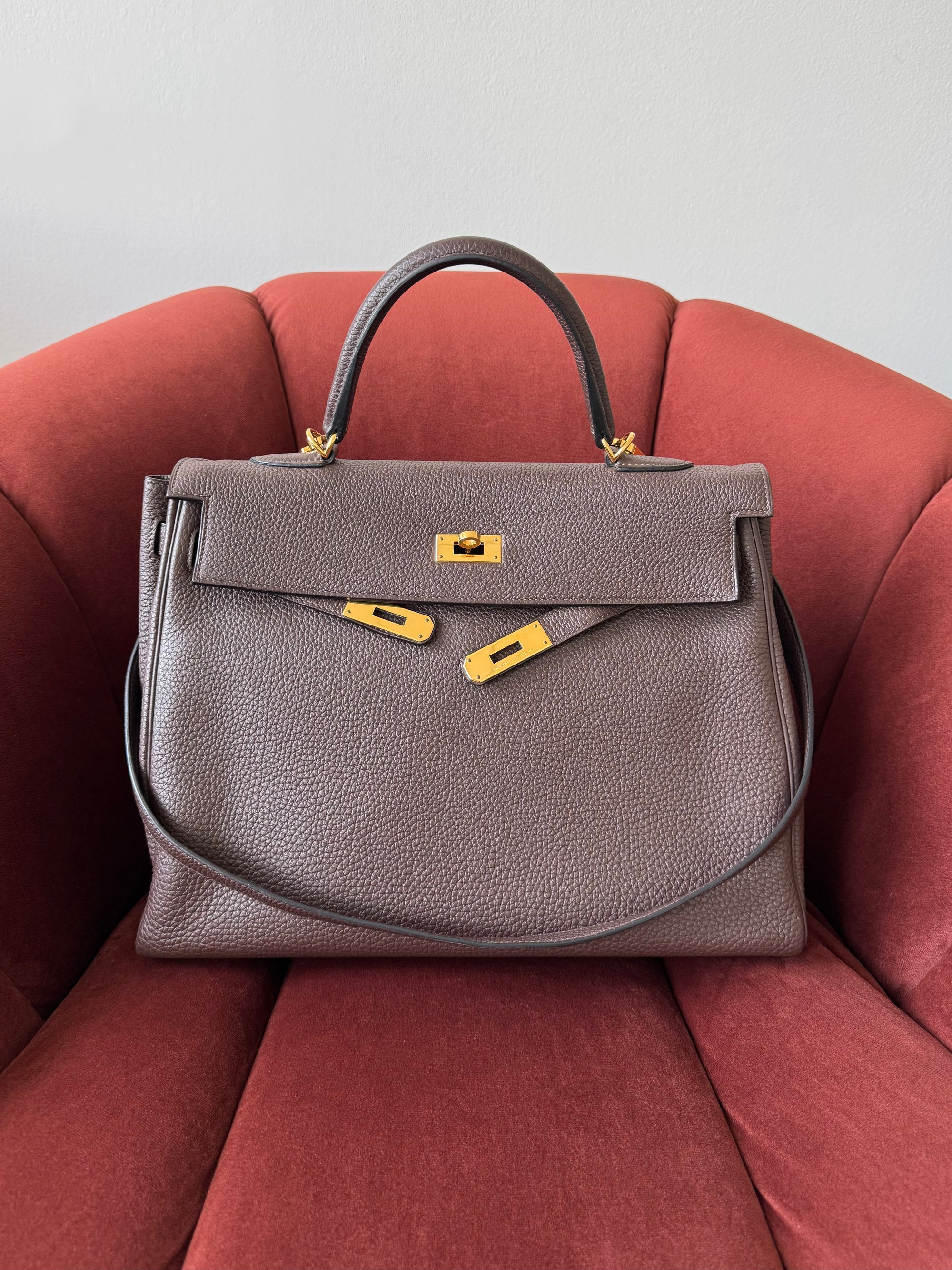 Hermès Kelly 35 in Ebene Togo (2011)