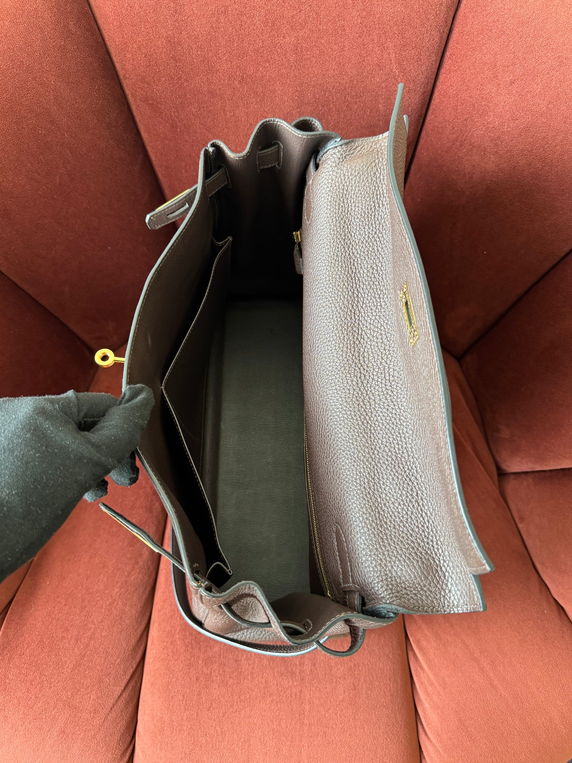 Hermès Kelly 35 in Ebene Togo (2011)
