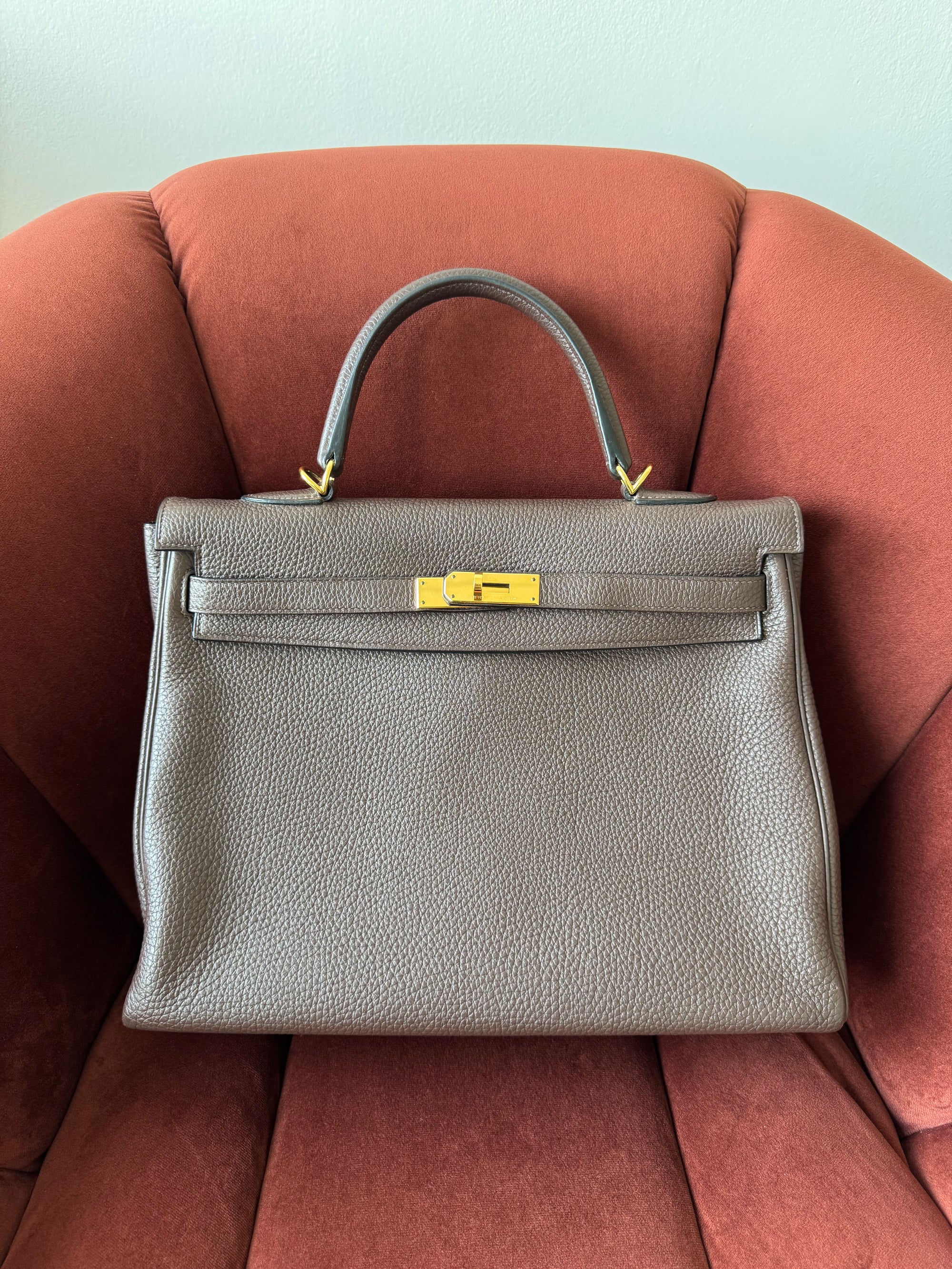 Hermès Kelly 35 in Ebene Togo (2011)