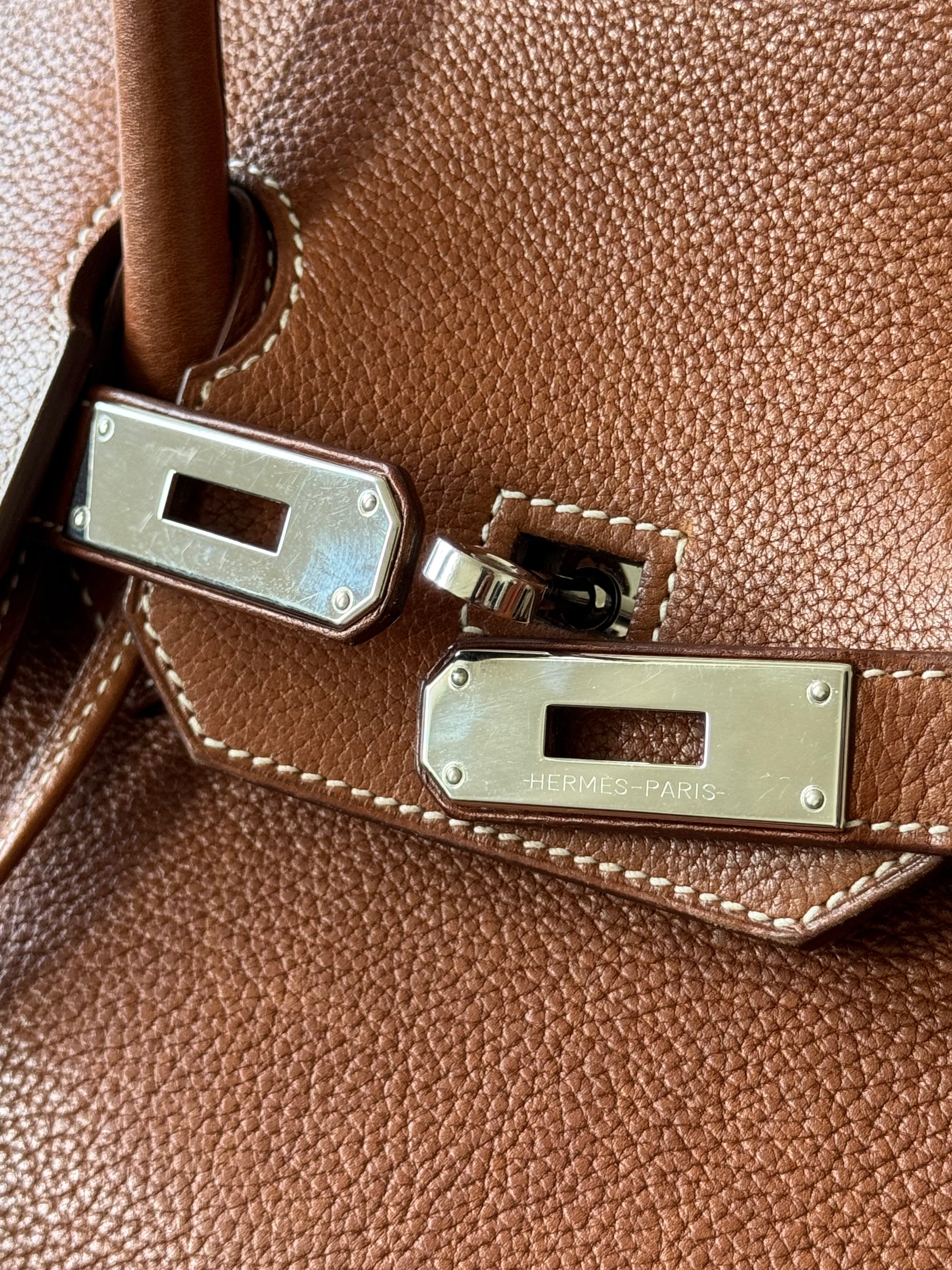 Hermès Birkin 35 In Fauve Barenia (2017)