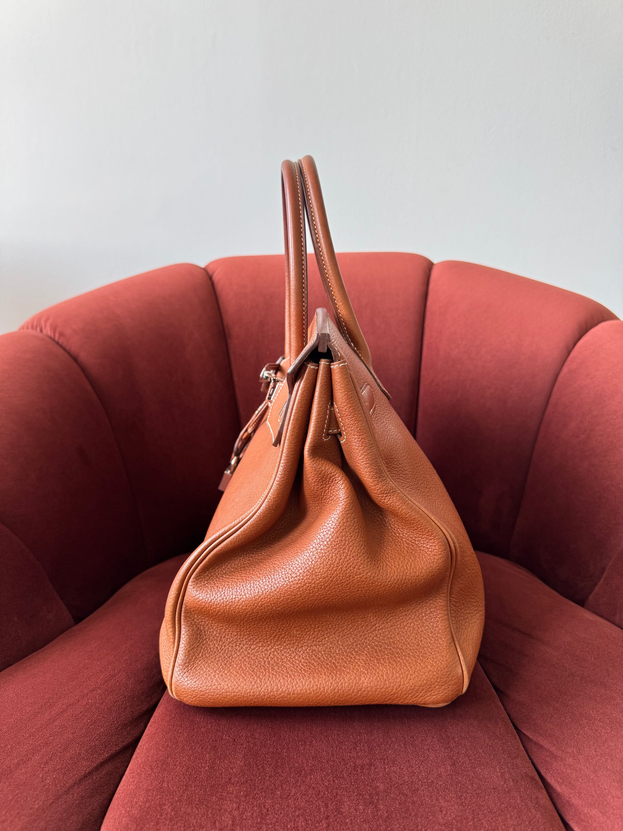 Hermès Birkin 35 In Fauve Barenia (2017)