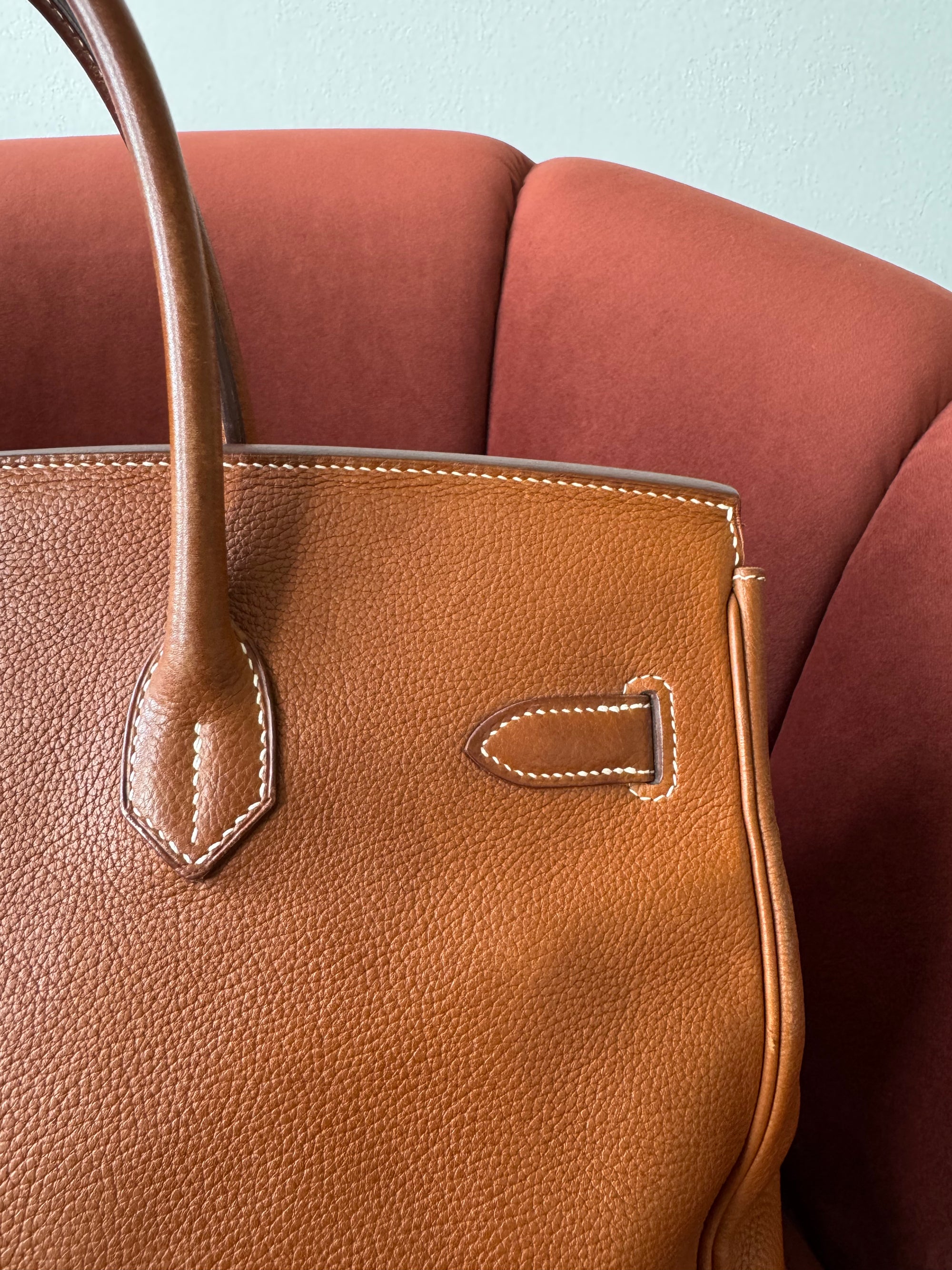 Hermès Birkin 35 In Fauve Barenia (2017)