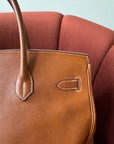 Hermès Birkin 35 In Fauve Barenia (2017)
