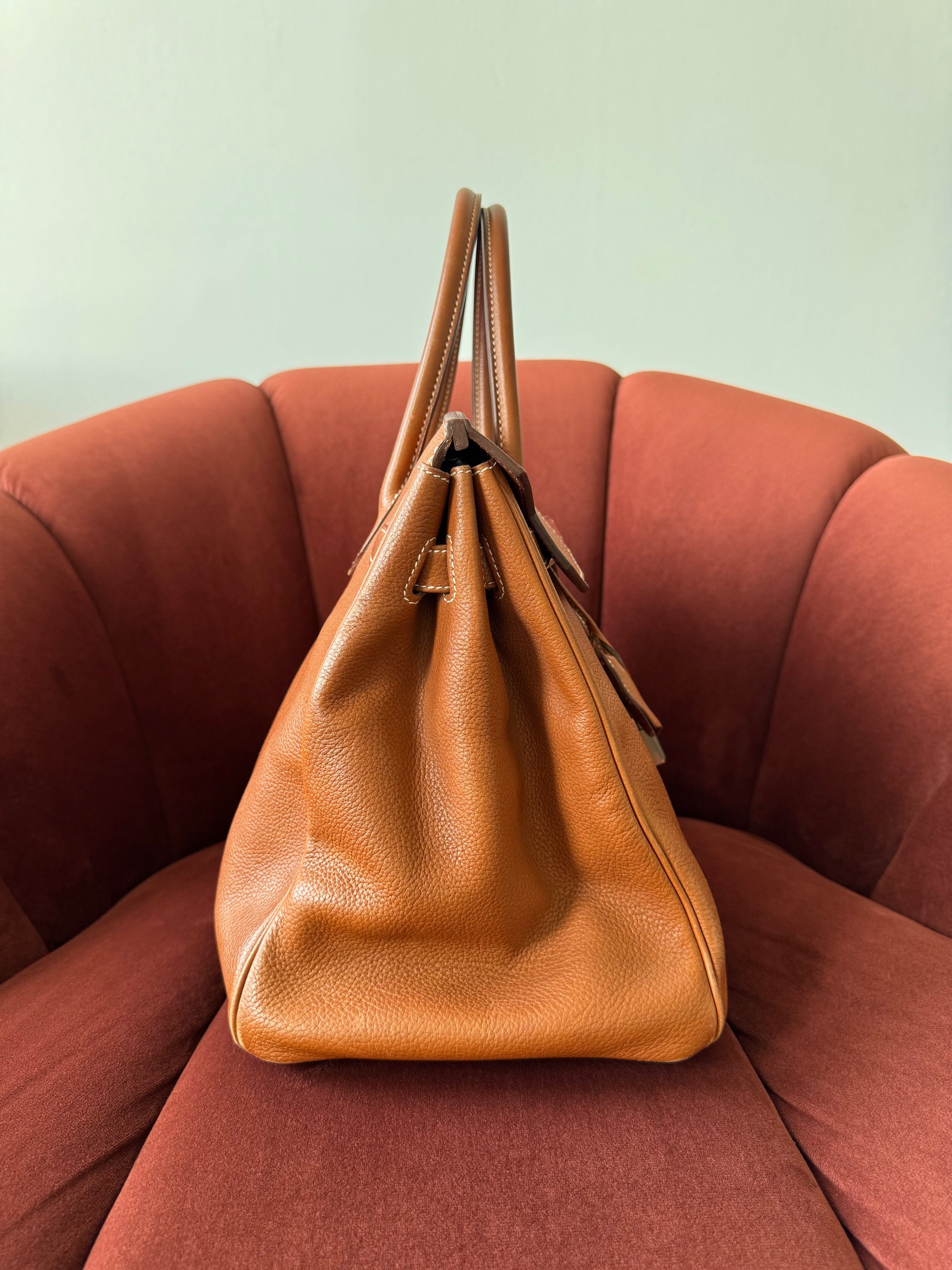 Hermès Birkin 35 In Fauve Barenia (2017)