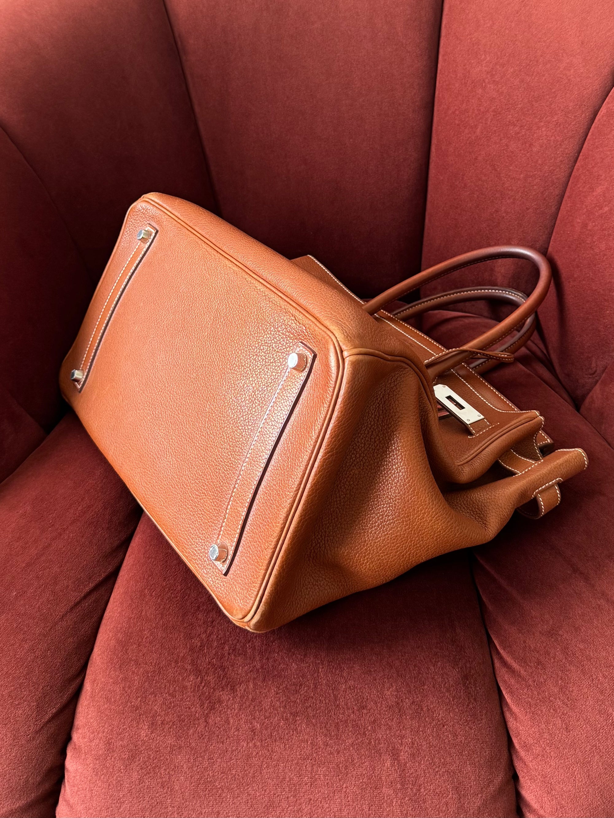Hermès Birkin 35 In Fauve Barenia (2017)