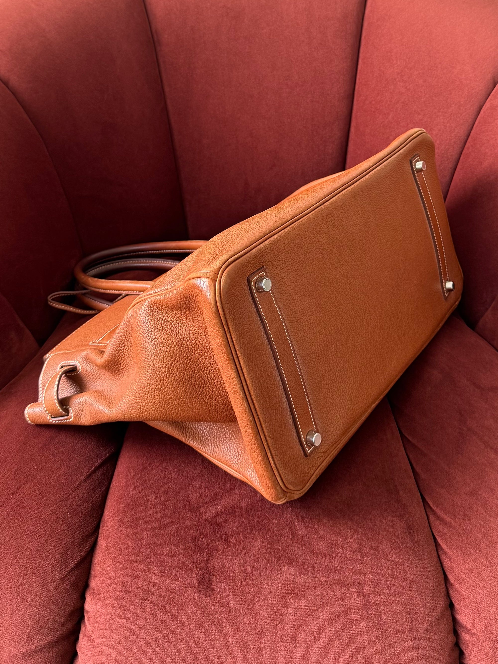 Hermès Birkin 35 In Fauve Barenia (2017)