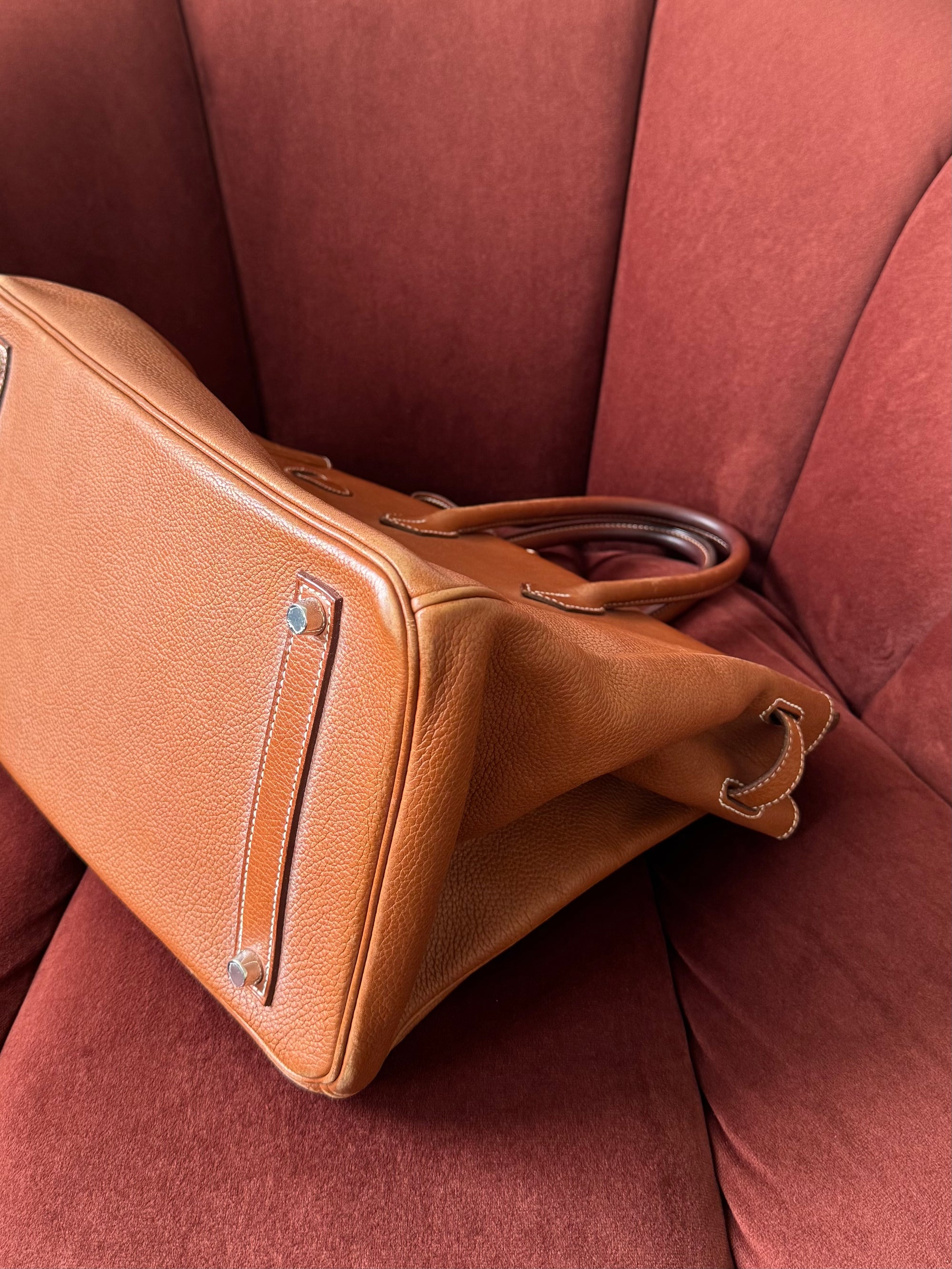 Hermès Birkin 35 In Fauve Barenia (2017)