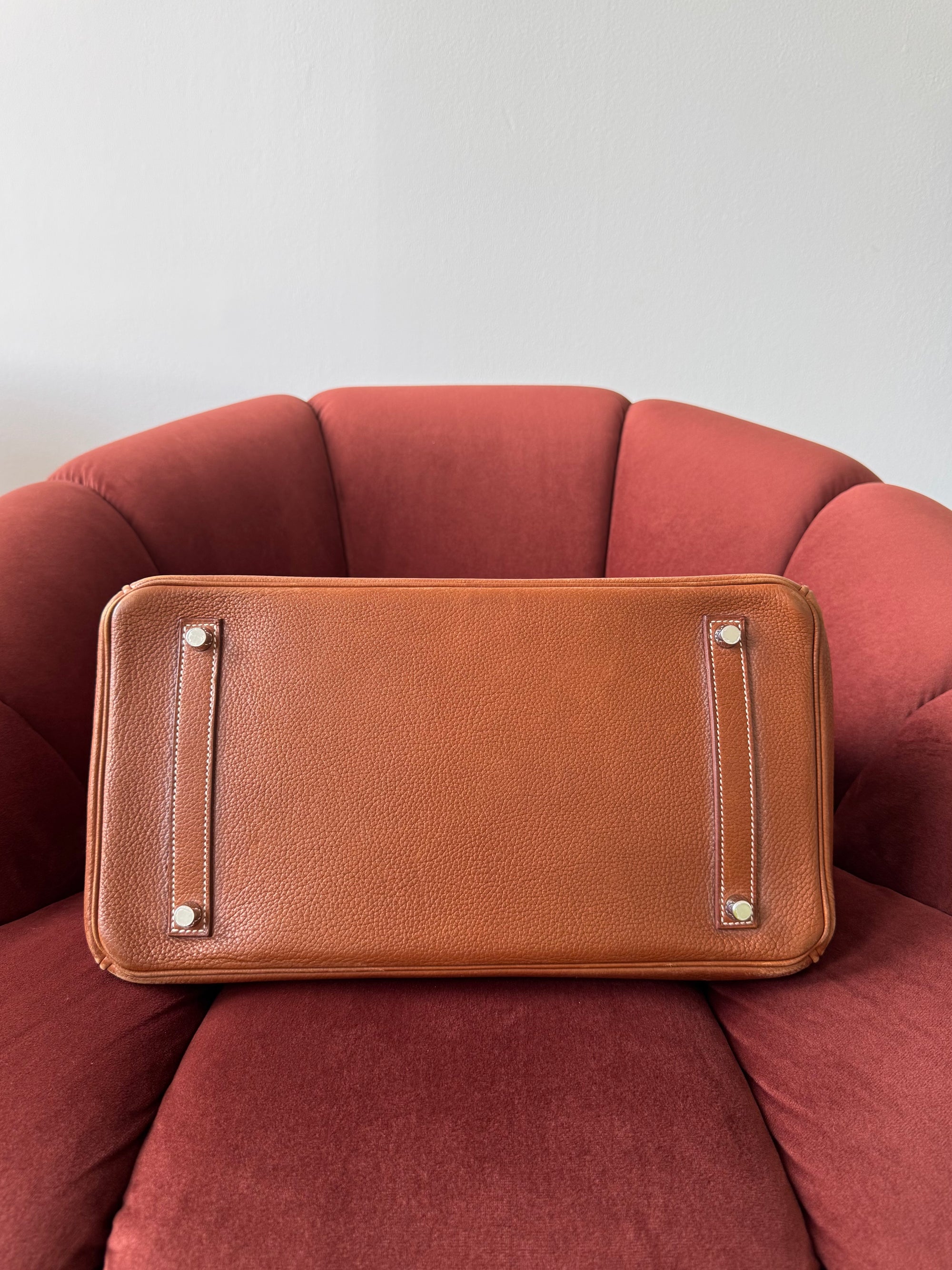 Hermès Birkin 35 In Fauve Barenia (2017)
