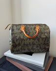 Louis Vuitton x Stephen Sprouse Khaki Graffiti Speedy 30 (2001)