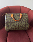 Louis Vuitton x Stephen Sprouse Khaki Graffiti Speedy 30 (2001)