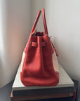 Hermès Birkin 35  Ghillies In Sanguine Swift / Toile (2013)