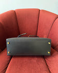 Hermès Kelly 28 Sellier In Black Box Calf (1996)
