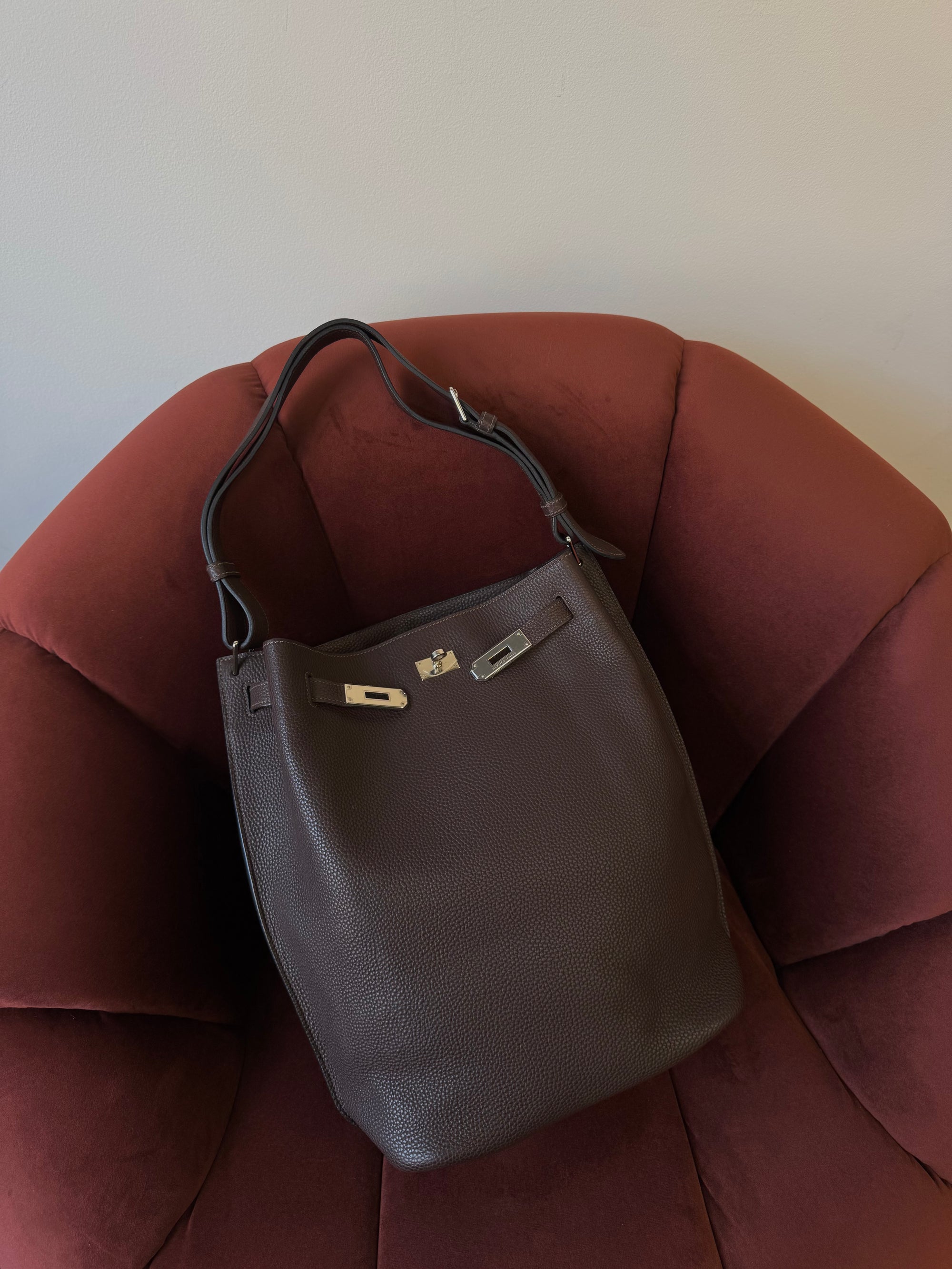 Hermès So Kelly 26 In Ebene Togo (2011)