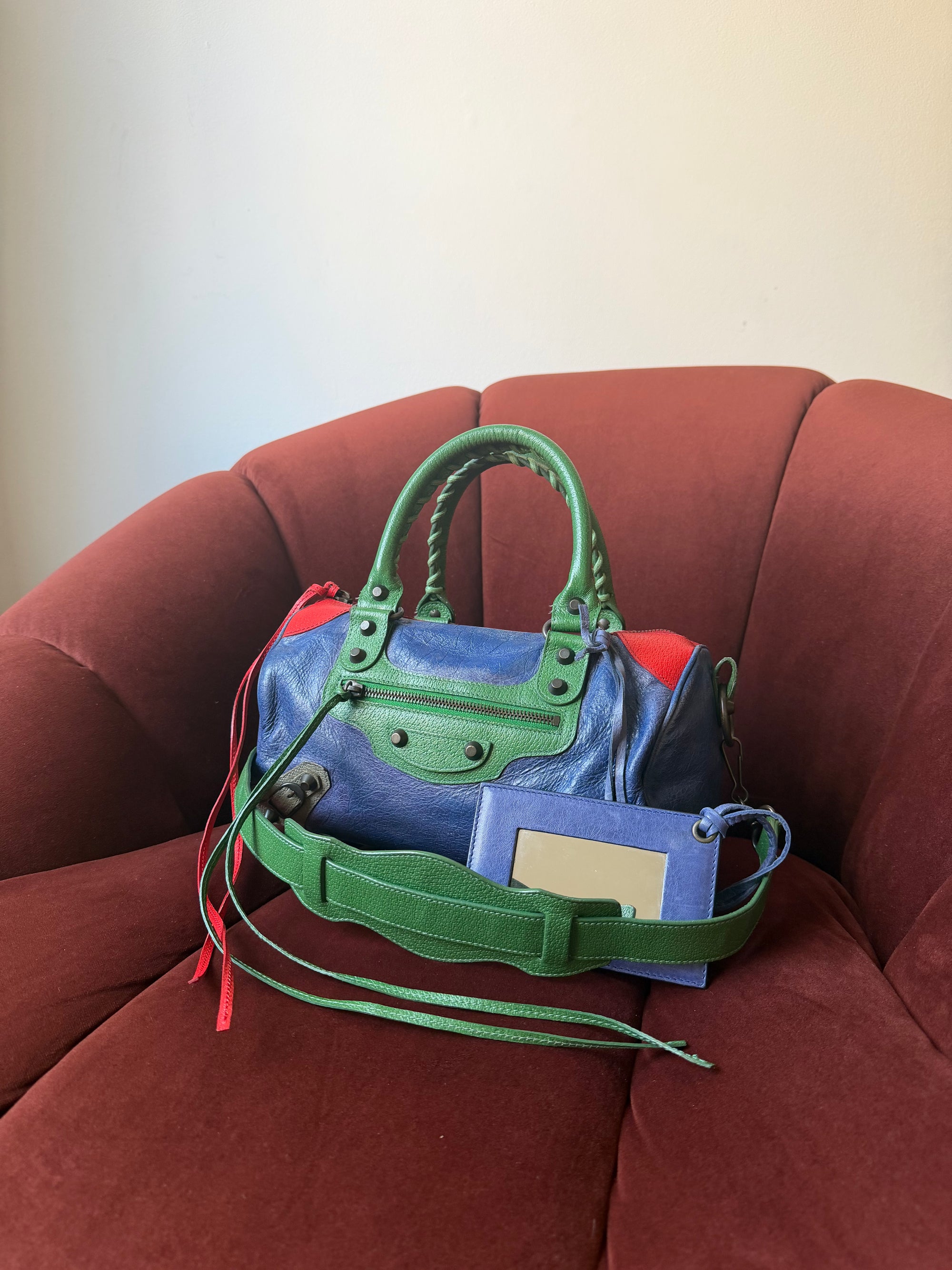 Balenciaga Tri-Colour Twiggy Bag