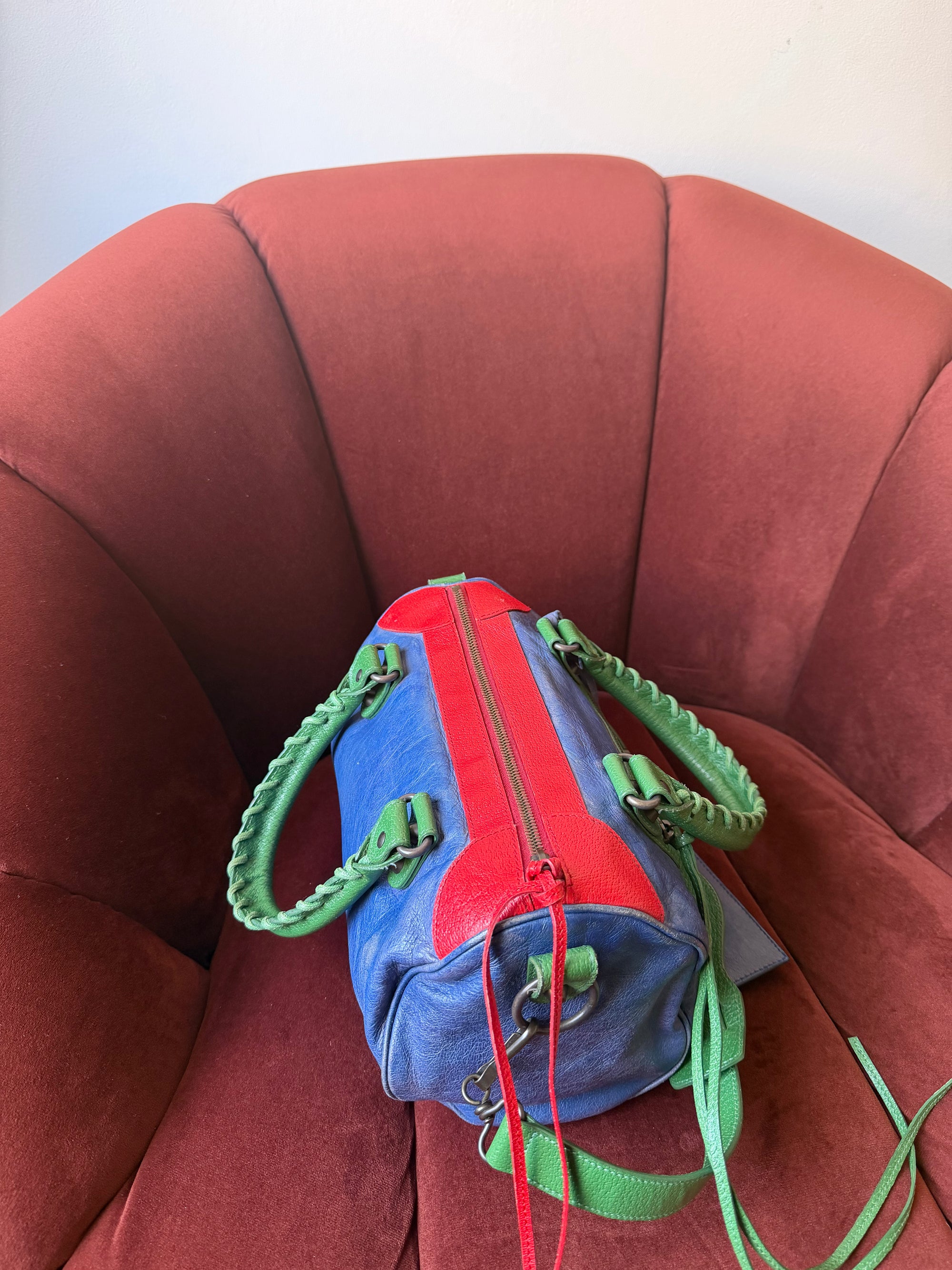 Balenciaga Tri-Colour Twiggy Bag