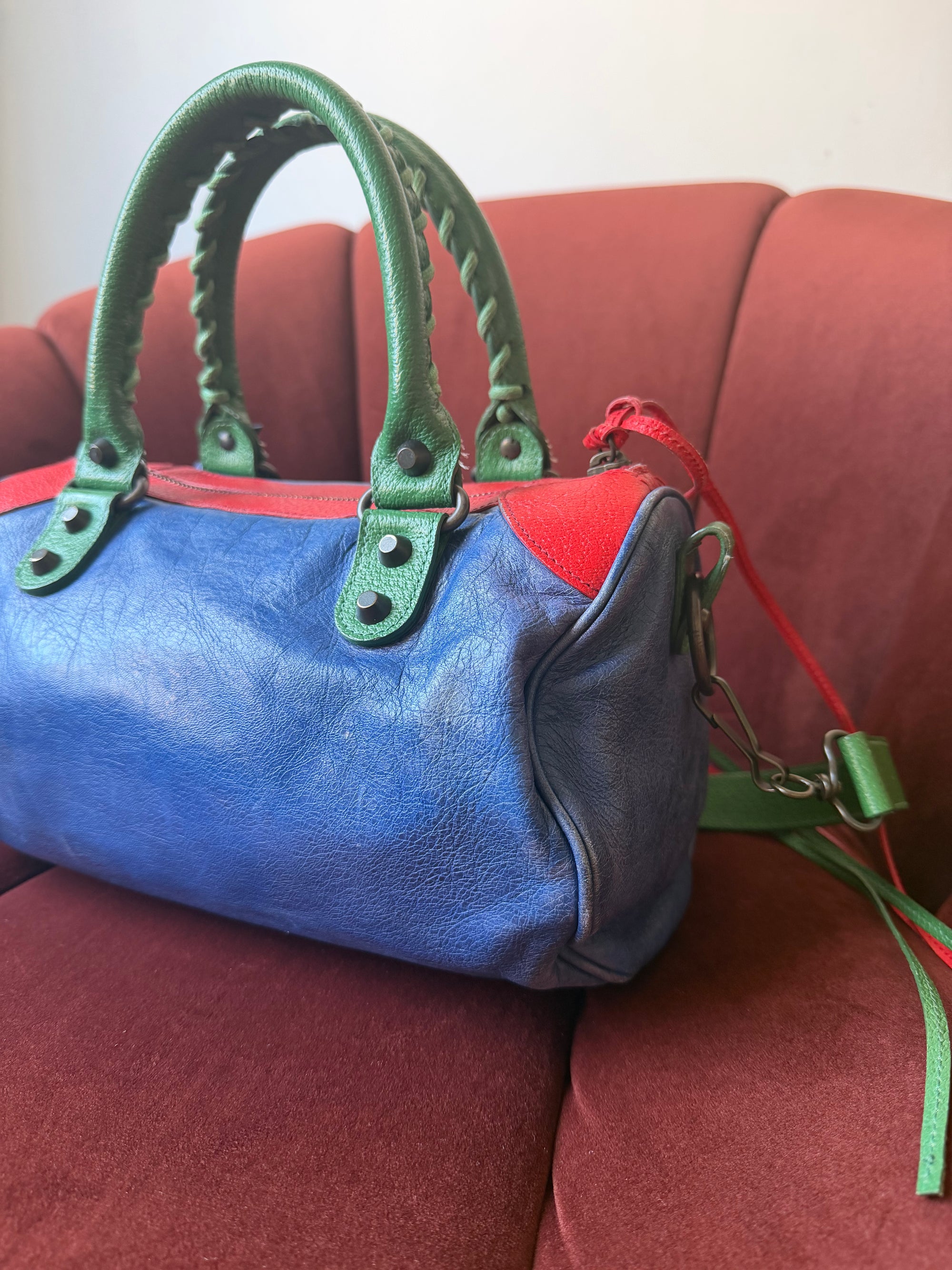 Balenciaga Tri-Colour Twiggy Bag