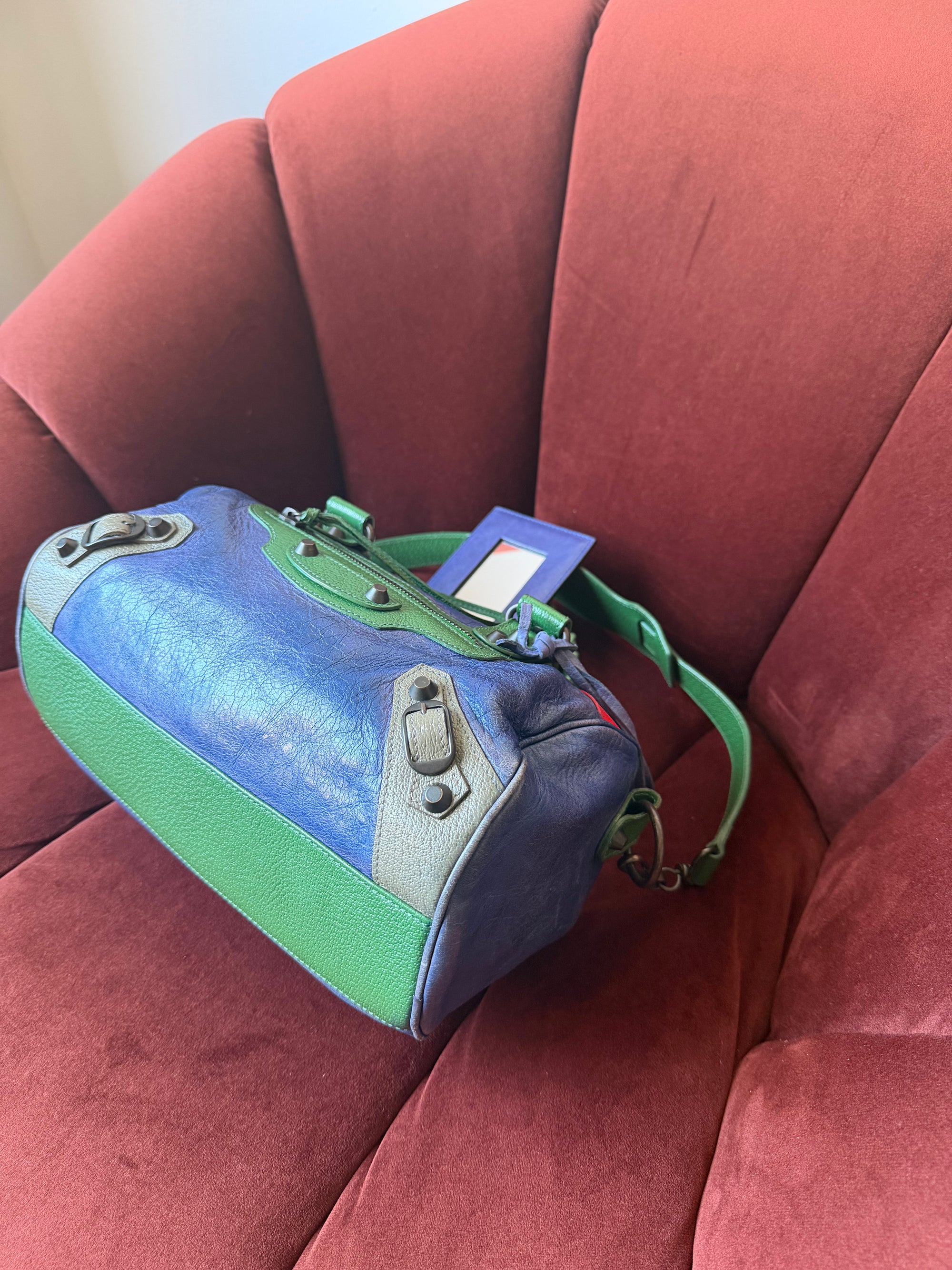 Balenciaga Tri-Colour Twiggy Bag