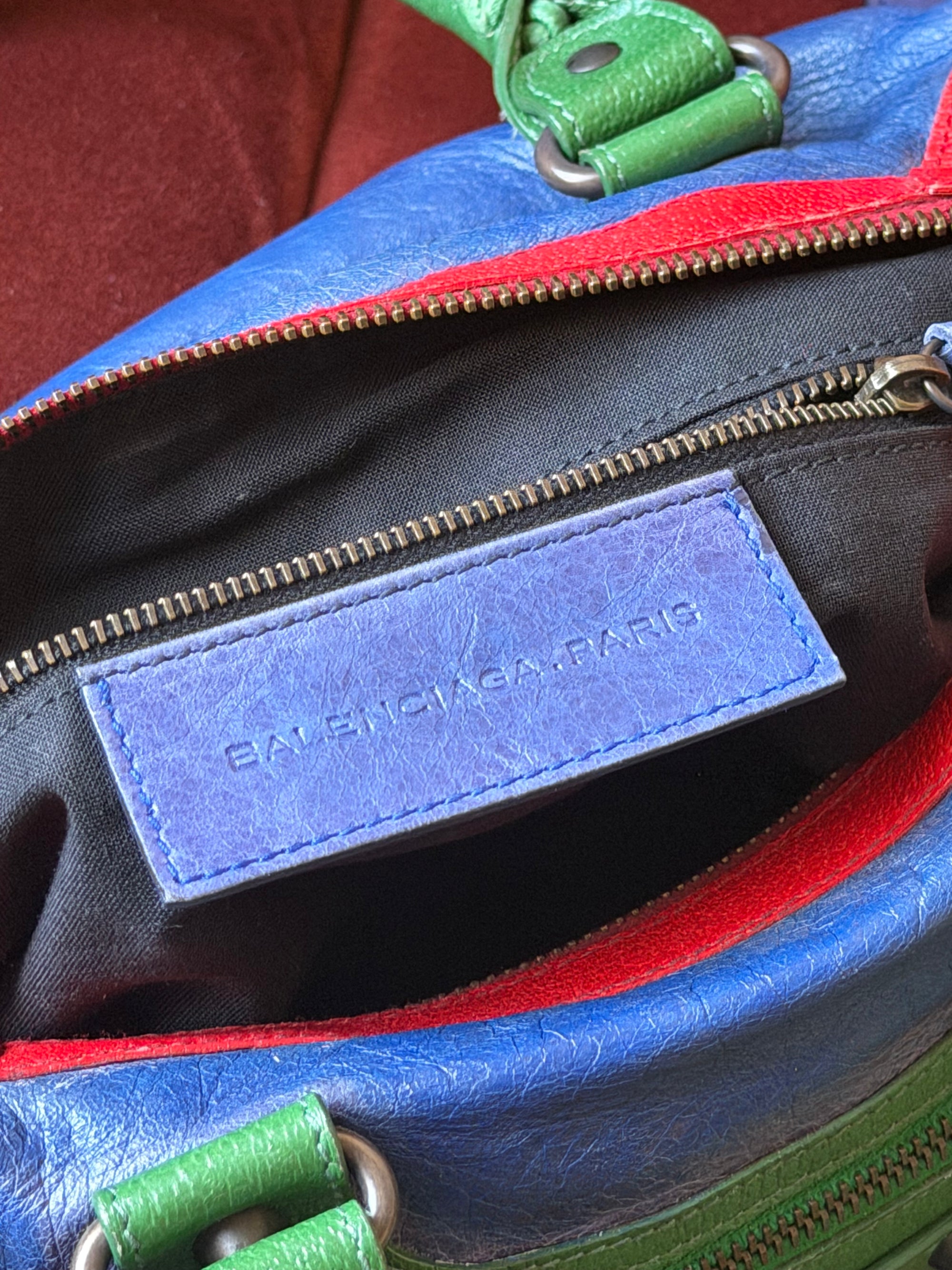 Balenciaga Tri-Colour Twiggy Bag