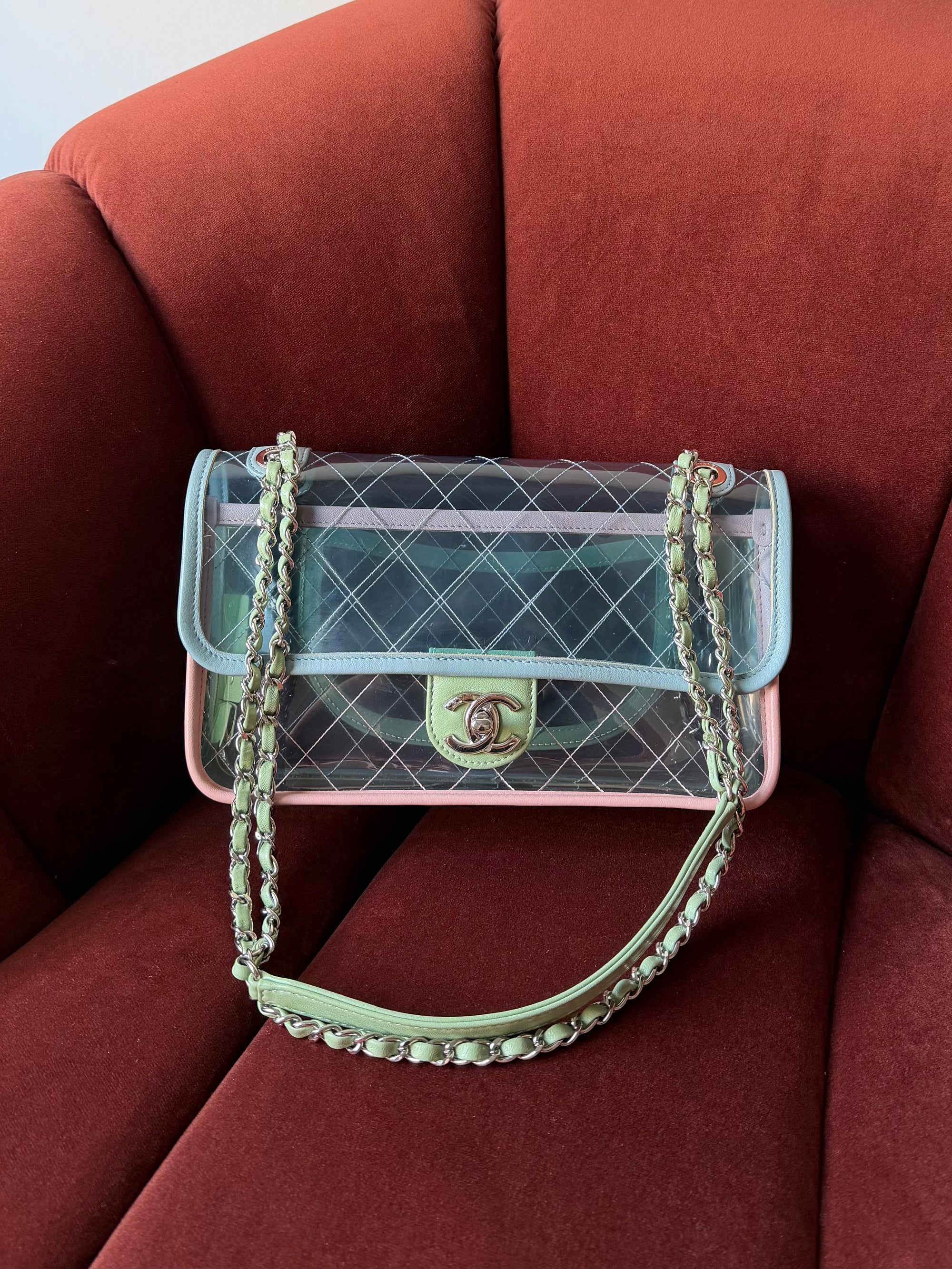 Chanel Medium PVC Coco Splash Flap (2018)