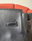 Hermès Birkin 35 In Indigo Ardennes (2003)