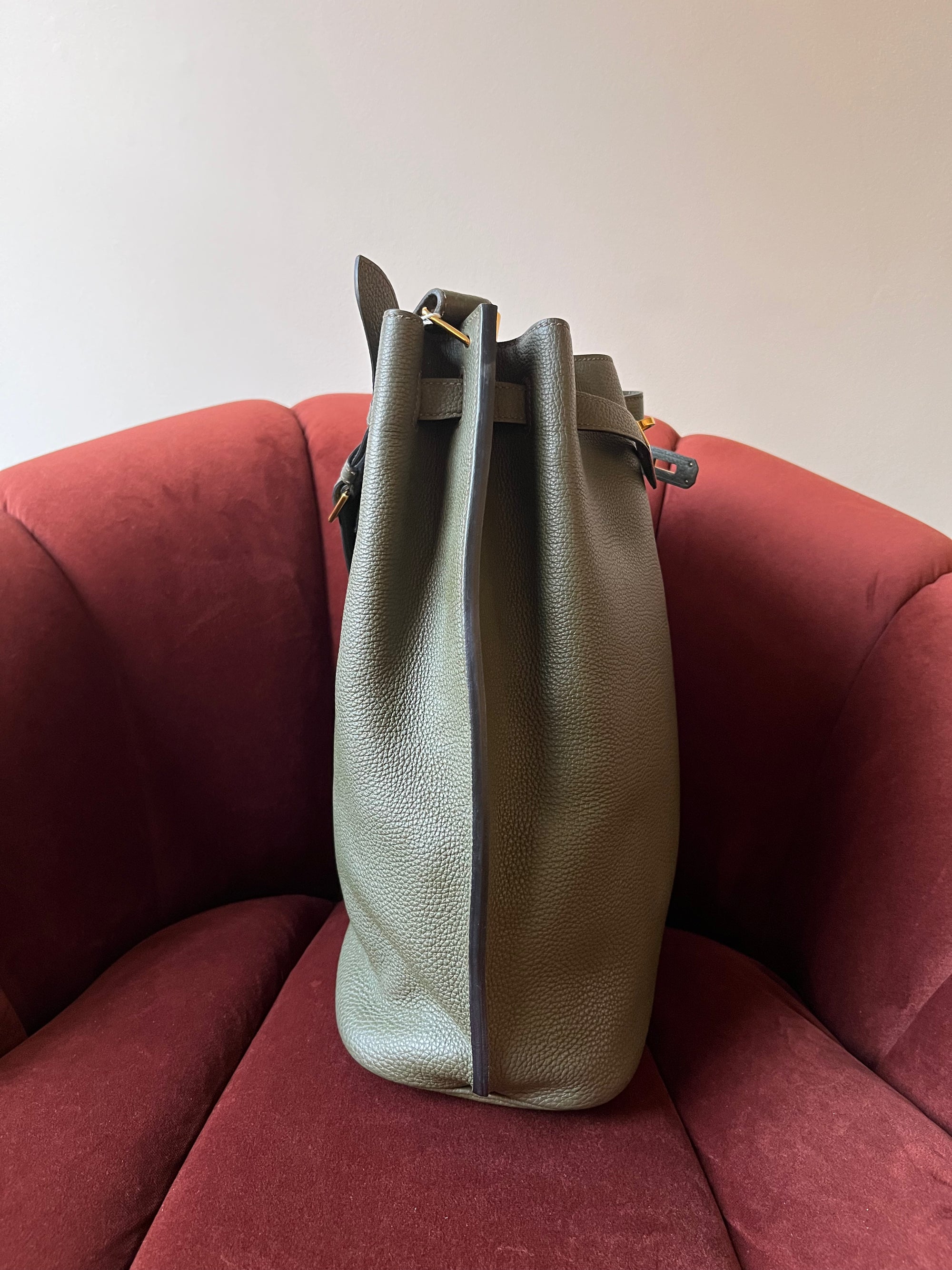 Hermès So Kelly 26 In Vert Olive Togo (2016)