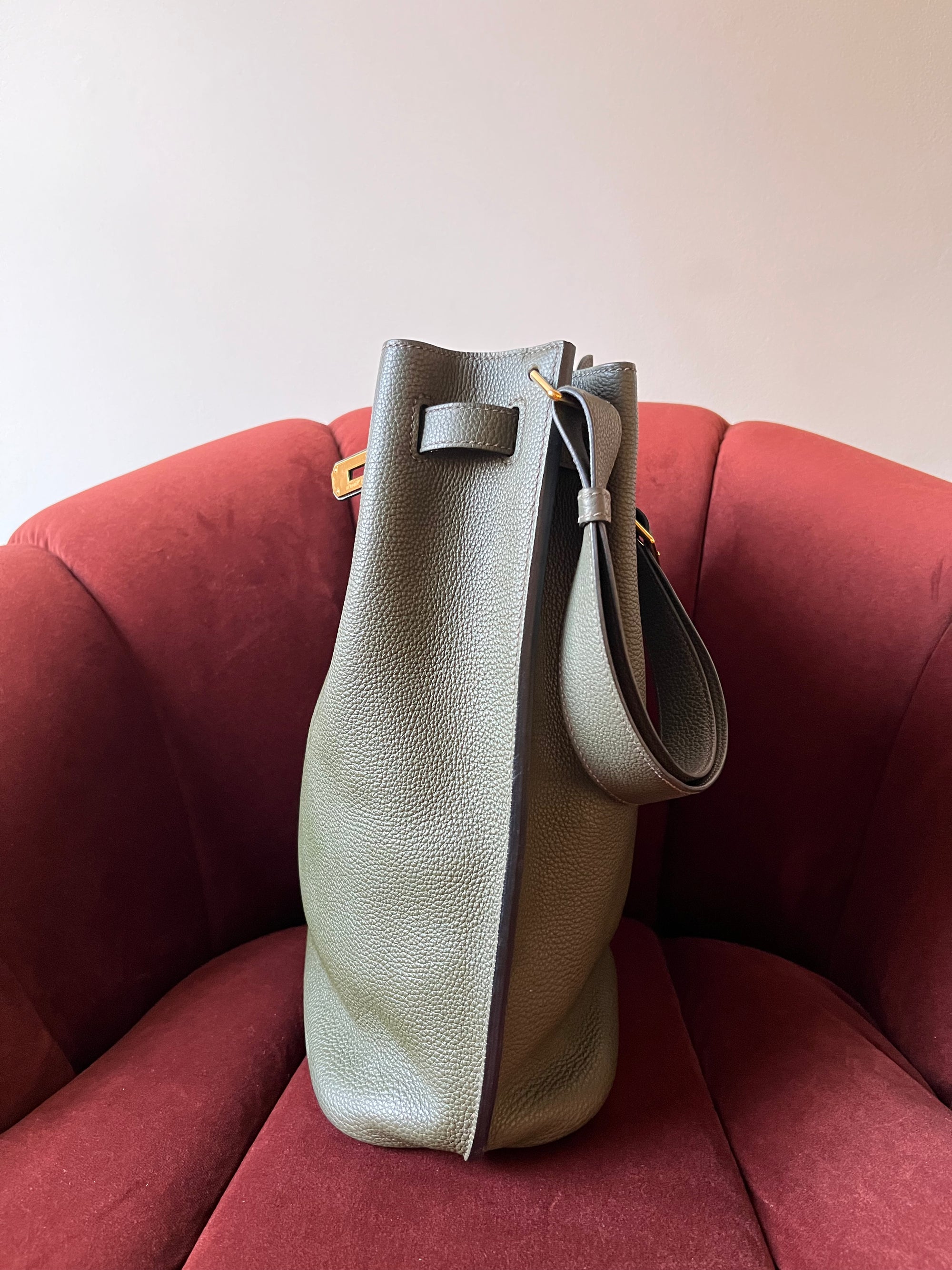 Hermès So Kelly 26 In Vert Olive Togo (2016)