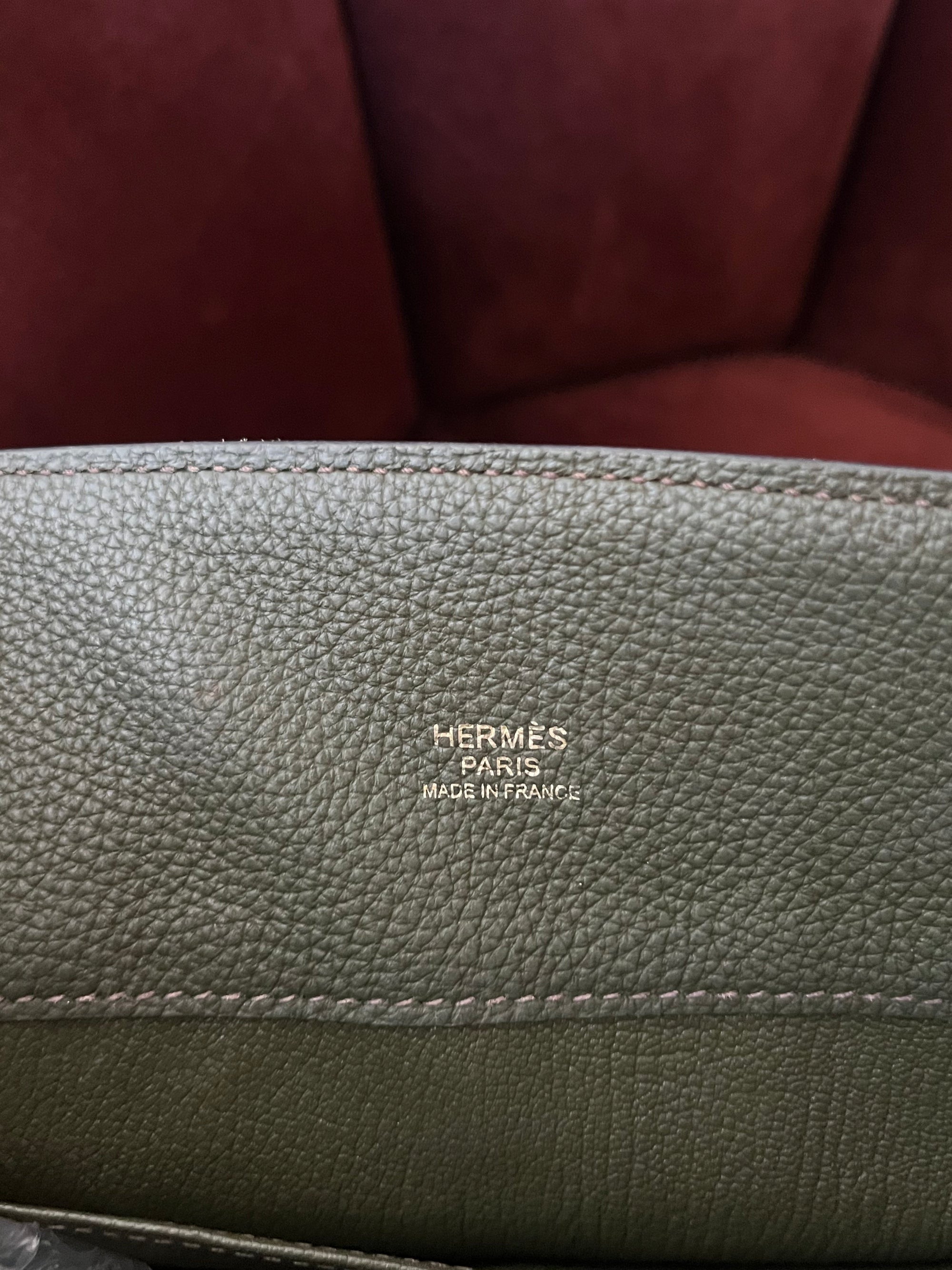 Hermès So Kelly 26 In Vert Olive Togo (2016)