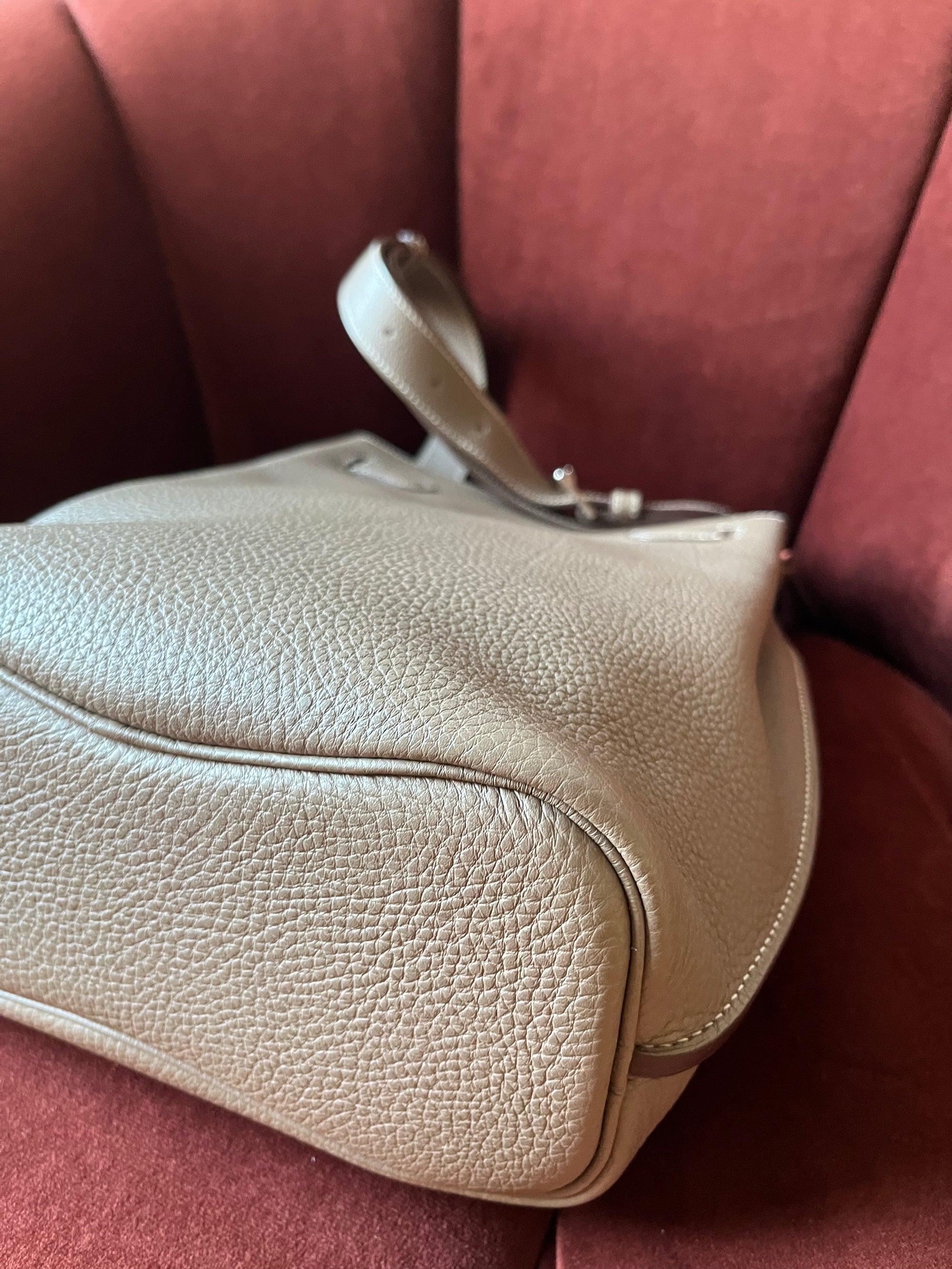 Hermès So Kelly 22 In Etoupe Togo (2009)