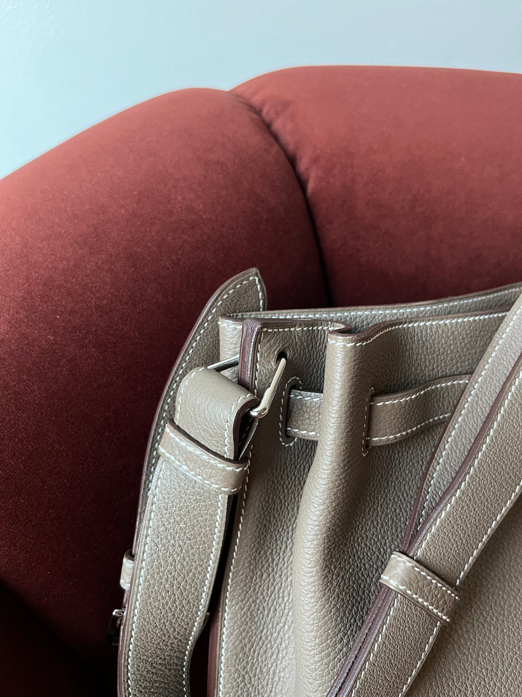 Hermès So Kelly 22 In Etoupe Togo (2009)