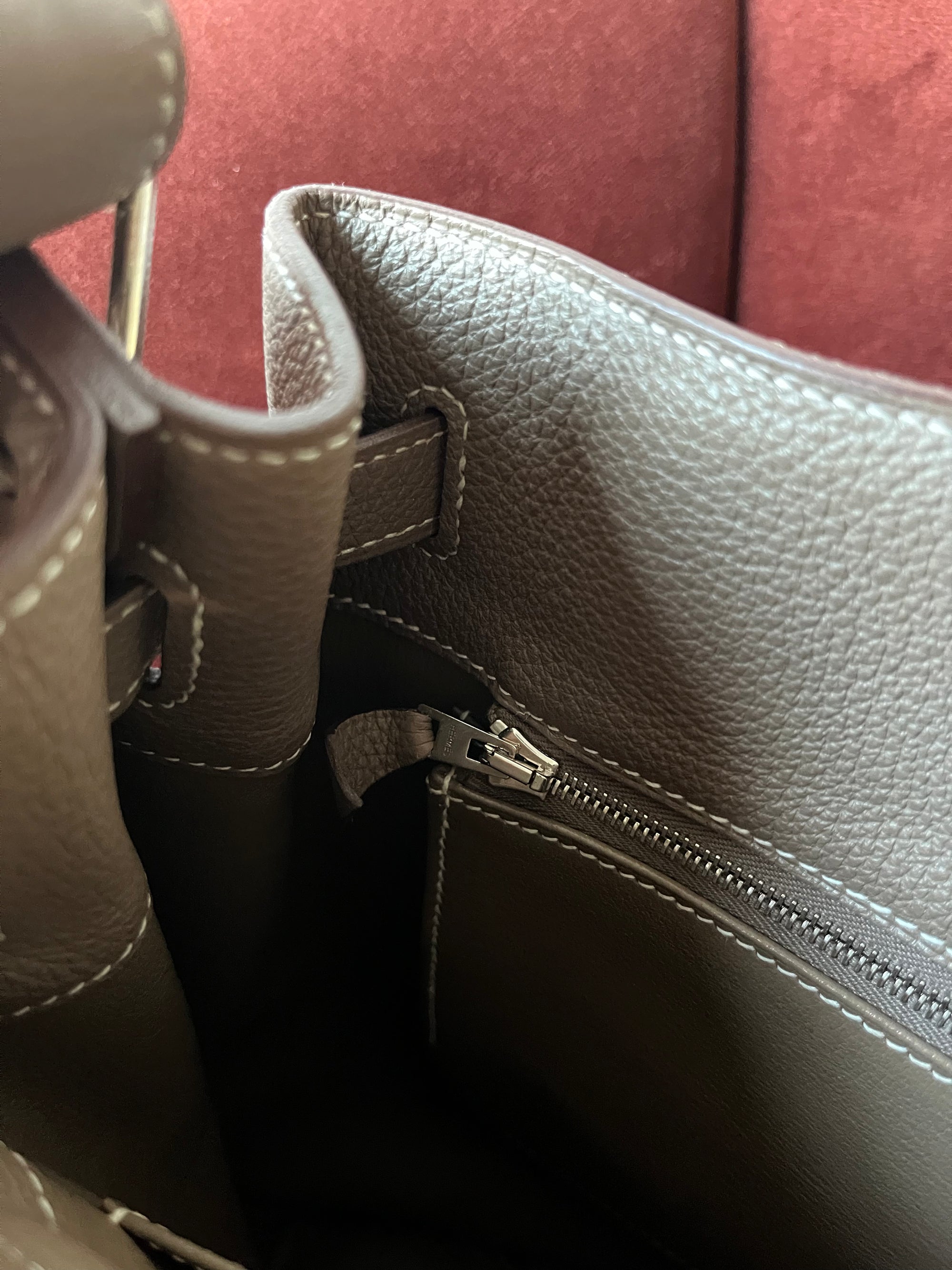 Hermès So Kelly 22 In Etoupe Togo (2009)