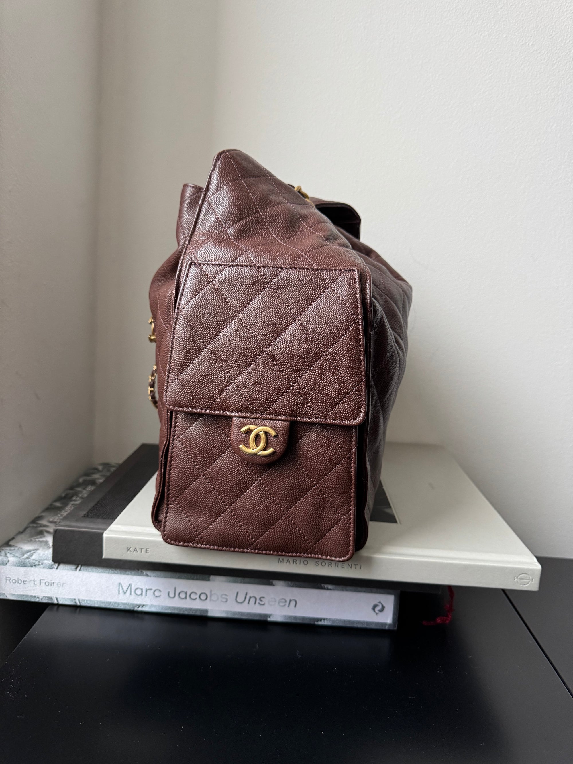 Chanel Medium 25 Hobo In Brown Caviar (2025)
