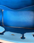 Hermès Candy Collection Birkin 35 Verso In Celeste Epsom / Bleu Mykonos (2011)