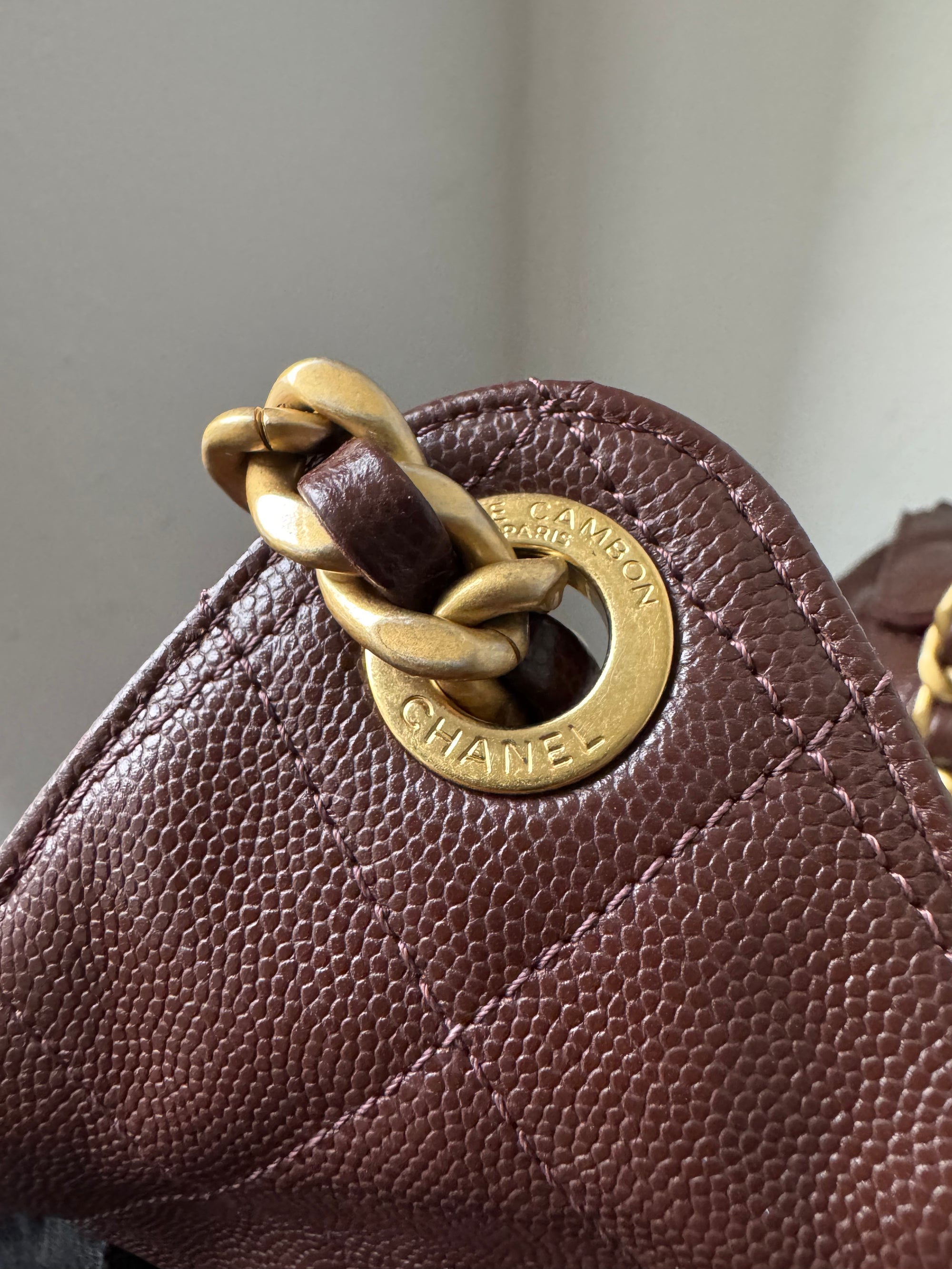 Chanel Medium 25 Hobo In Brown Caviar (2025)