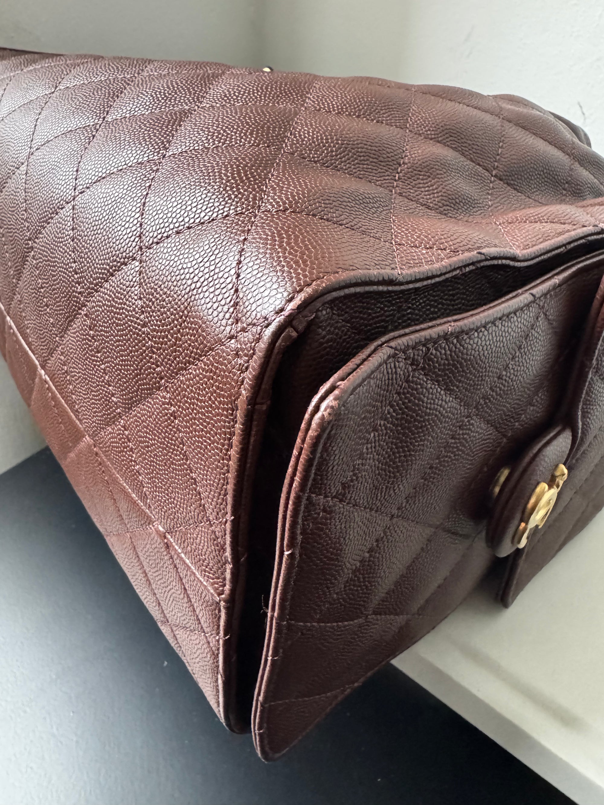 Chanel Medium 25 Hobo In Brown Caviar (2025)