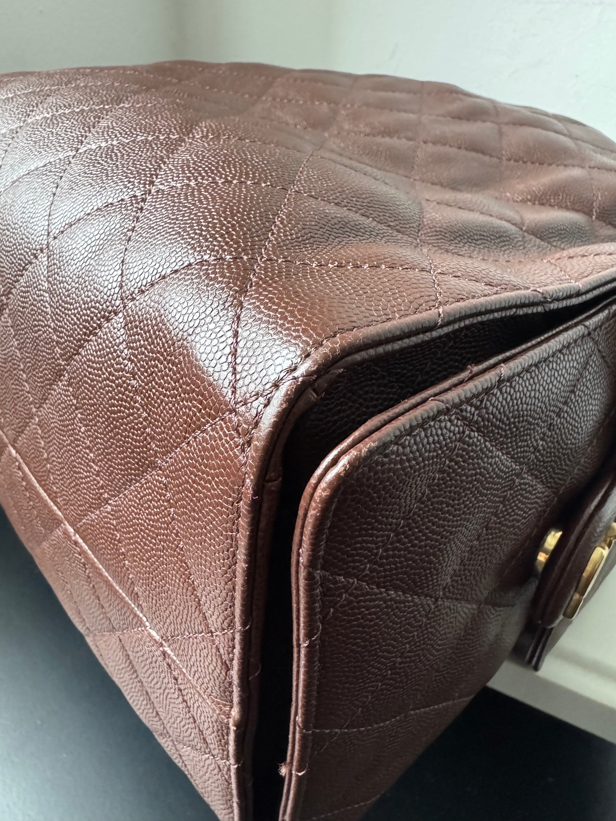 Chanel Medium 25 Hobo In Brown Caviar (2025)