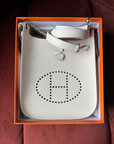 Hermès Mini Evelyne Sellier In Craie Epsom (2025)