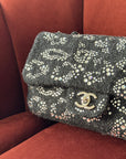 Chanel Jumbo Leopard Crystal Tweed Single Flap (2010-11)