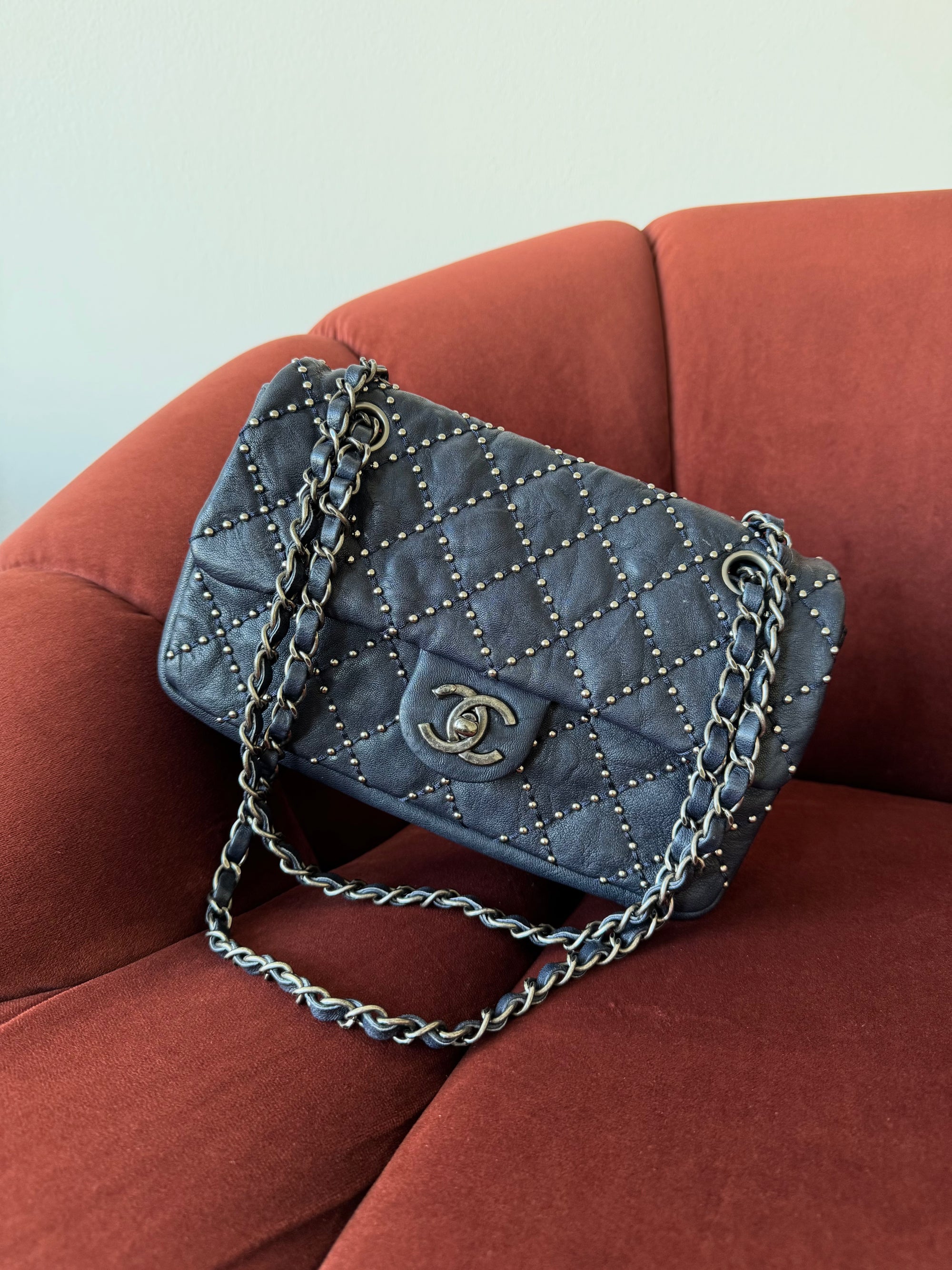 Chanel Paris-Dallas Métiers d'Art Studded Beauty Medium Flap (2014)