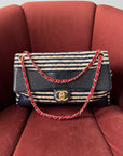 Chanel Coco Striped Jersey Sailor Flap (2014)