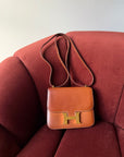 Hermès Constance 18 In Fauve Barenia (2019)