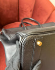 Hermès Birkin 40 In Black Togo (2000)