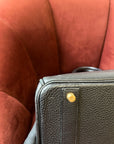 Hermès Birkin 40 In Black Togo (2000)