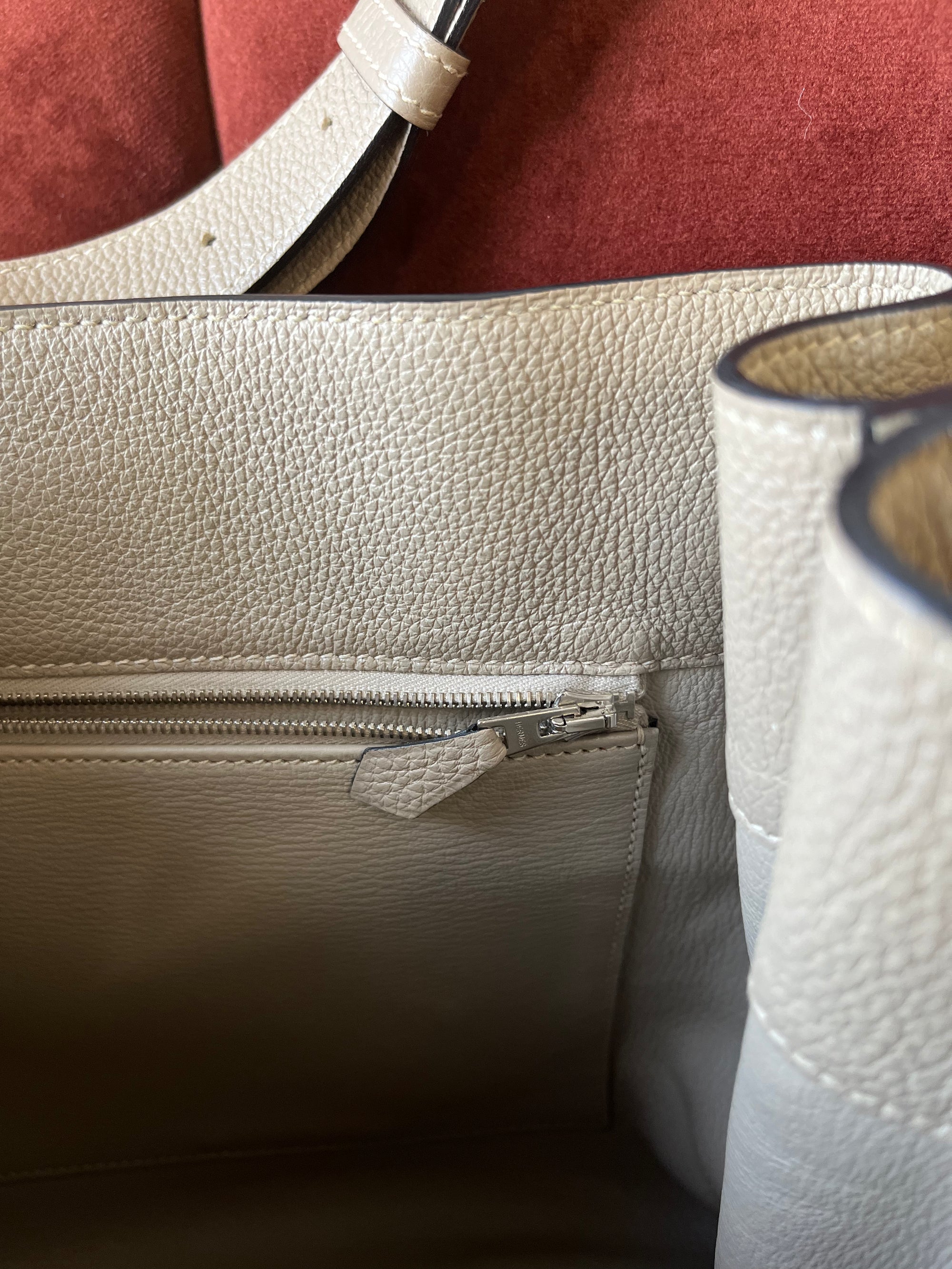 Hermès So Kelly 26 In Gris Tourterelle Togo (2010)